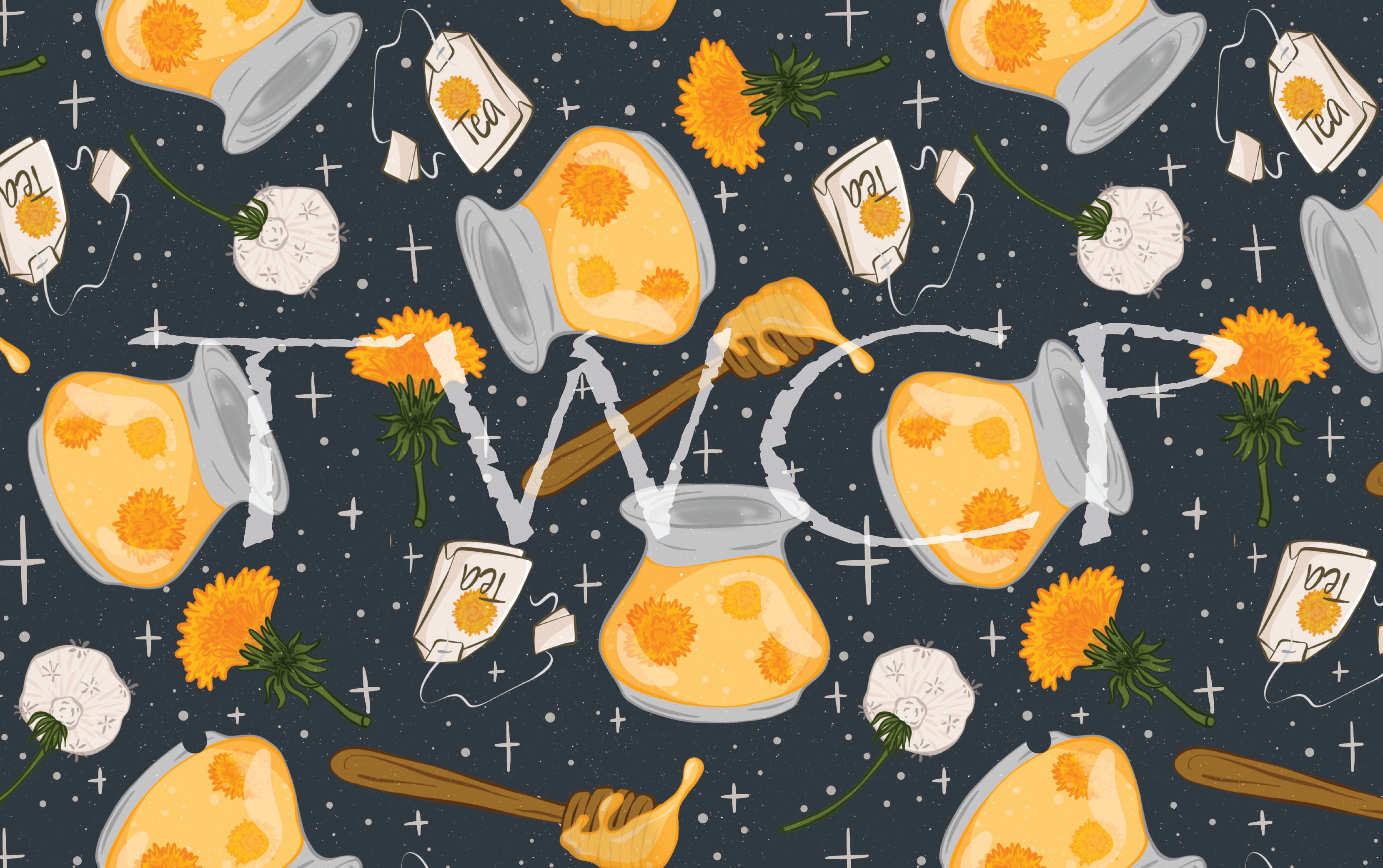 Whimsy Pixie Designs - Dandelion Honey Charcoal