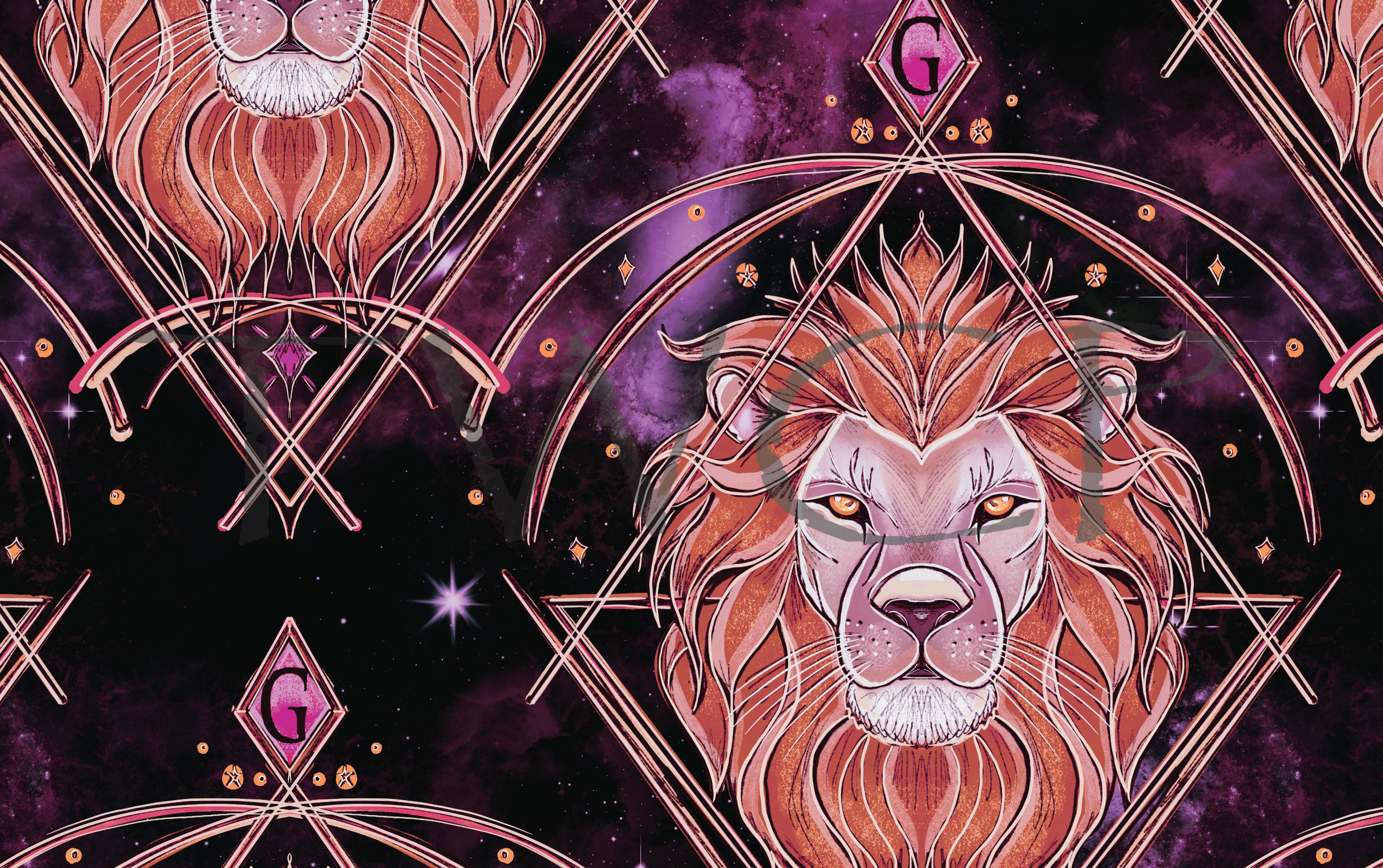 Inspired Design Illustrations - HP Lion 1