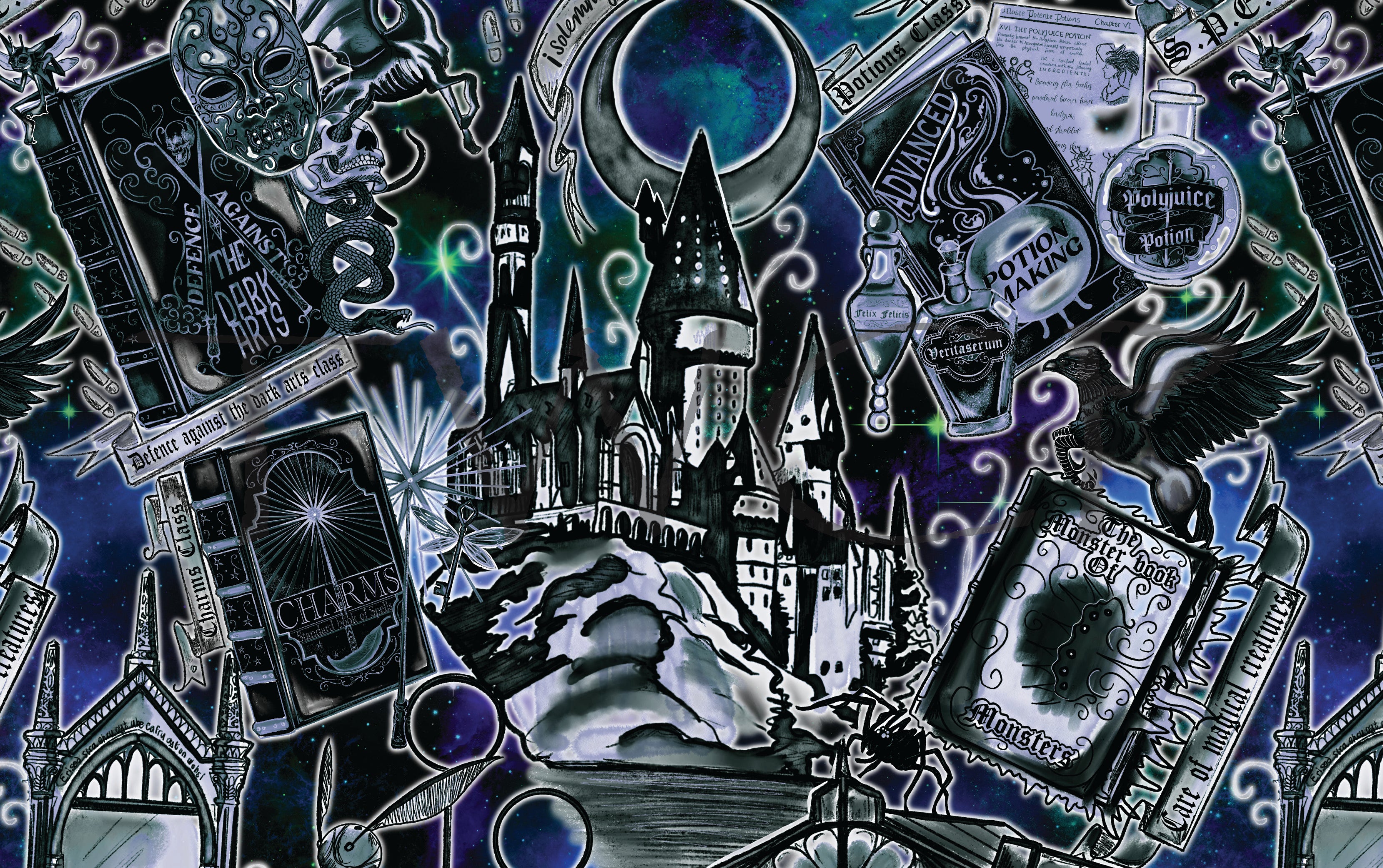 Inspired Design Illustrations - HP Map
