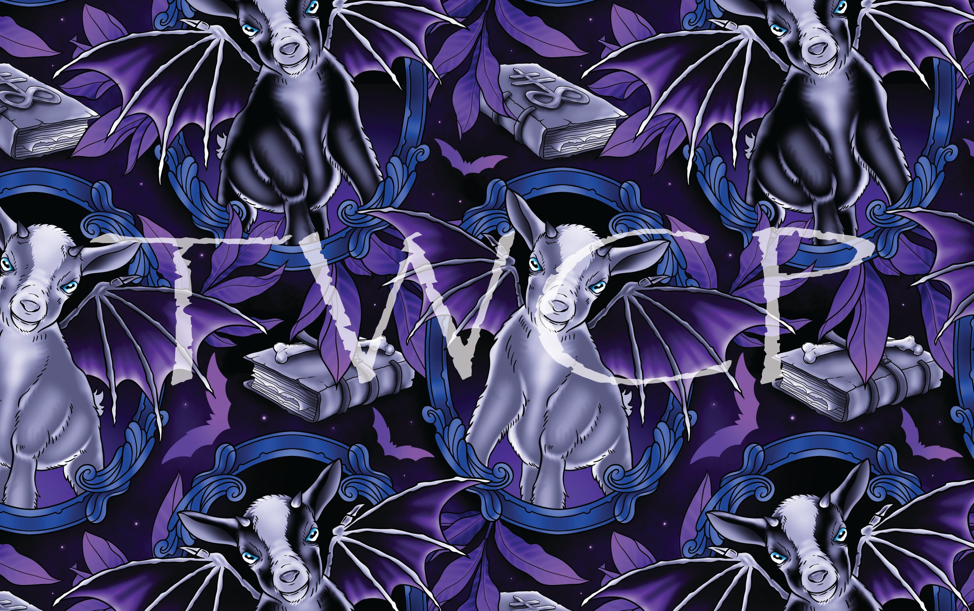 Anima Defessus - Framed Capra Propheta Blurple (Anniversary Collection)