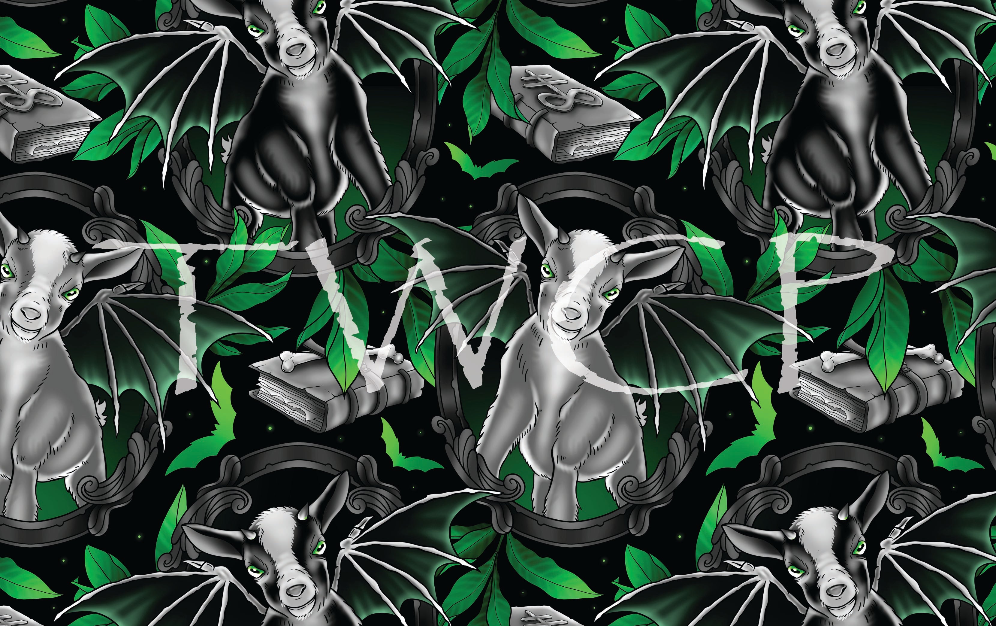 Anima Defessus - Framed Capra Propheta Green (Anniversary Collection)