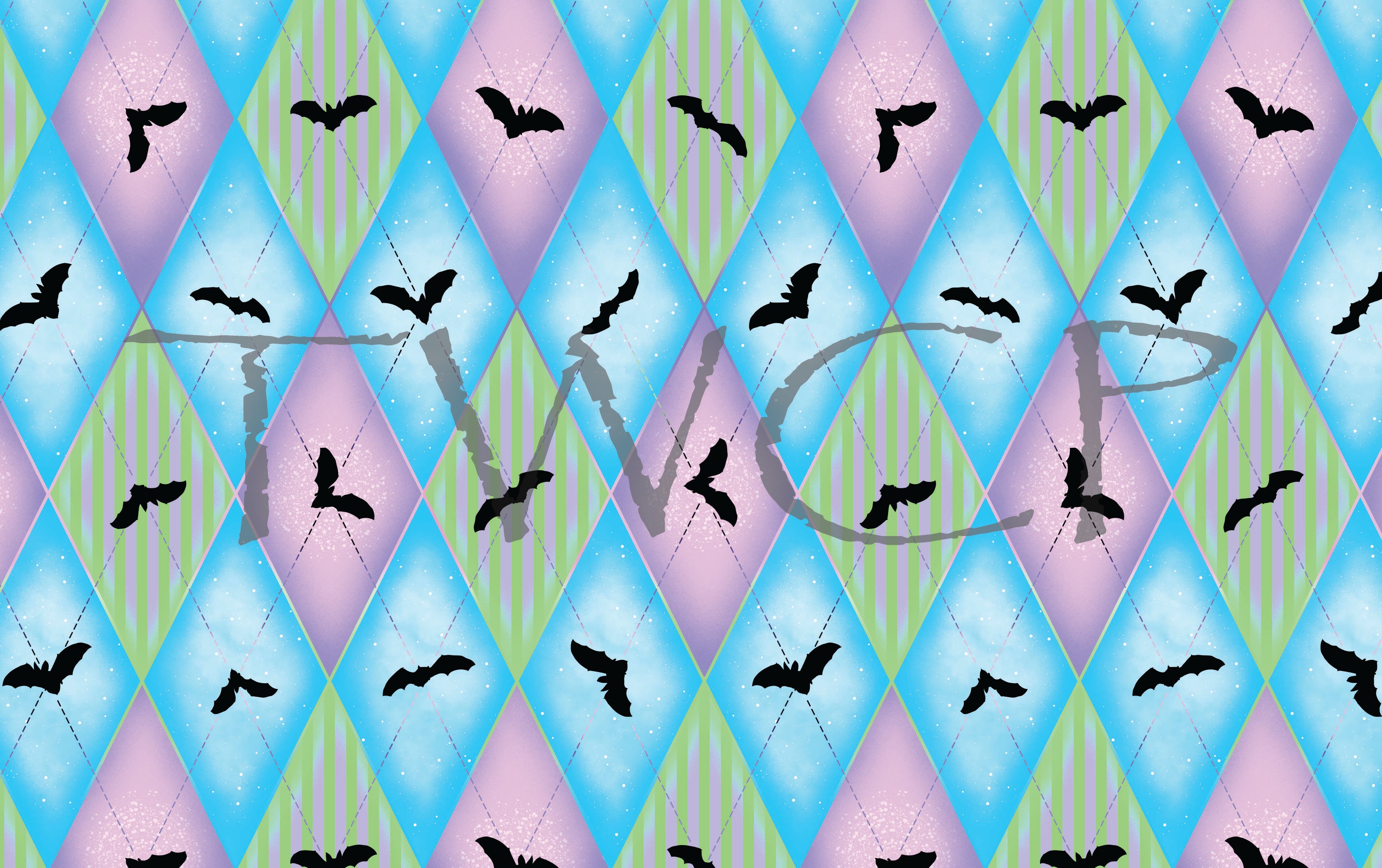 Anima Defessus - Batty Argyle Pastel