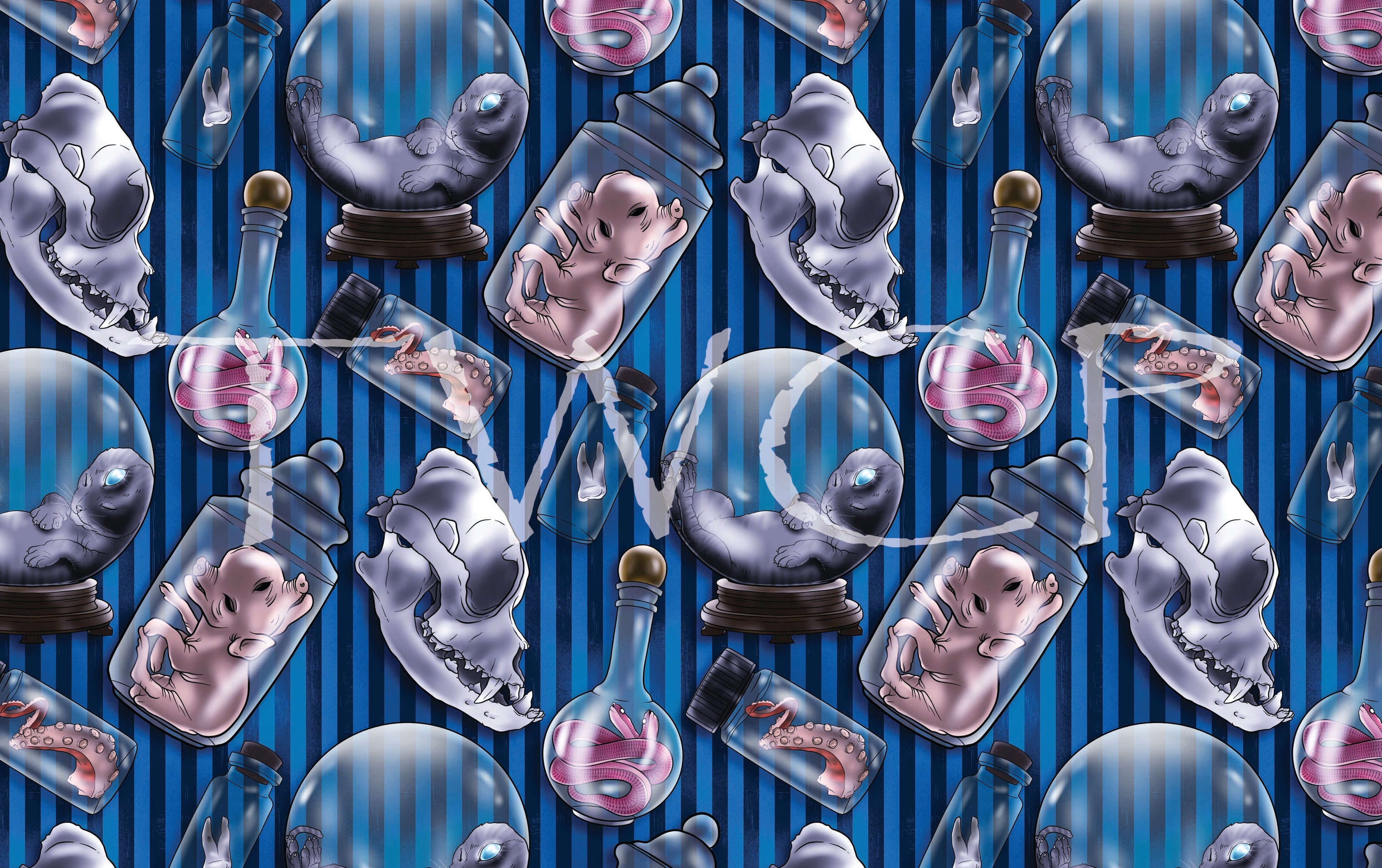 Anima Defessus - Cabinet of Curiosities V3 Blue