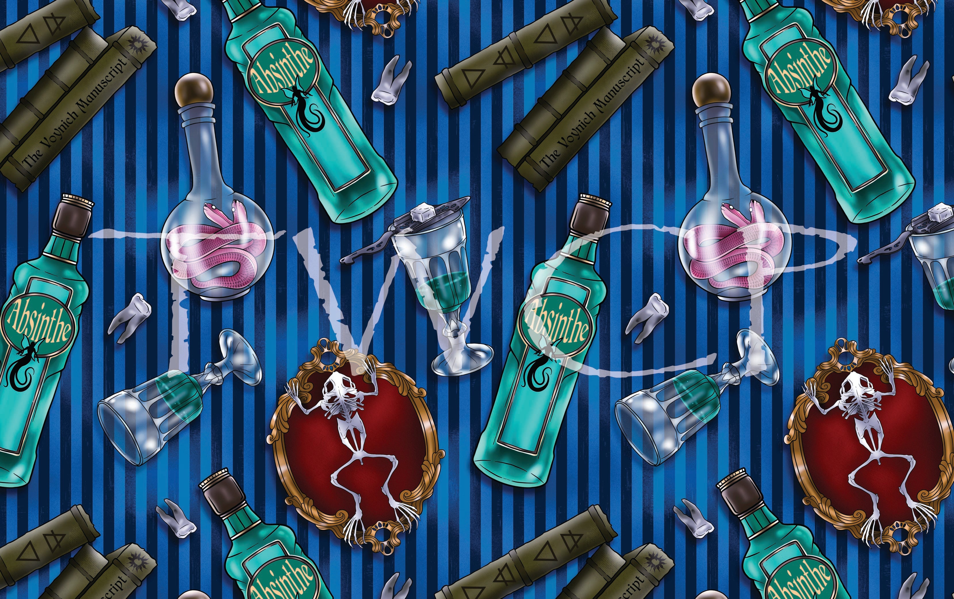 Anima Defessus - Cabinet of Curiosities V4 Blue