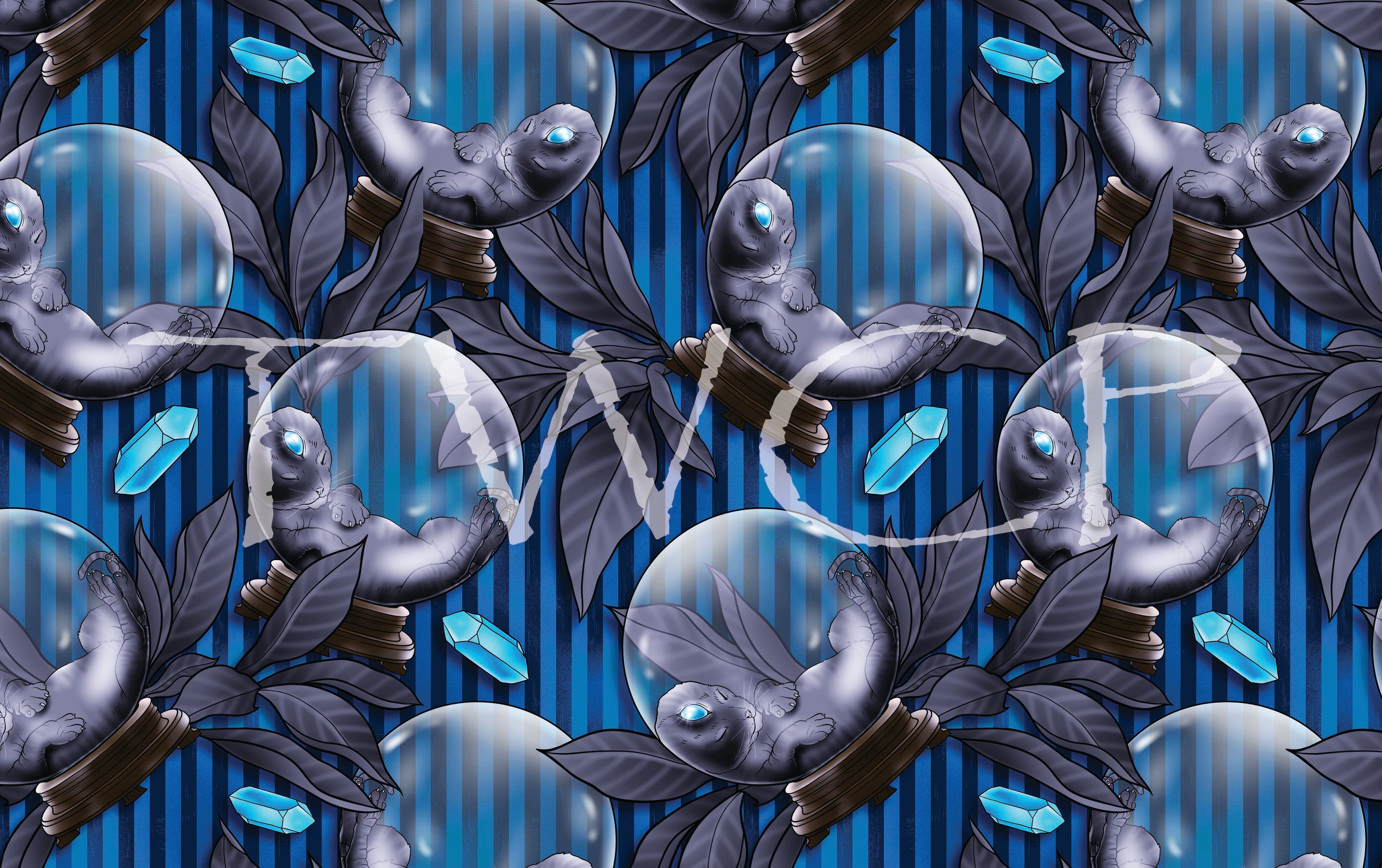 Anima Defessus - Cabinet of Curiosities V8 Blue