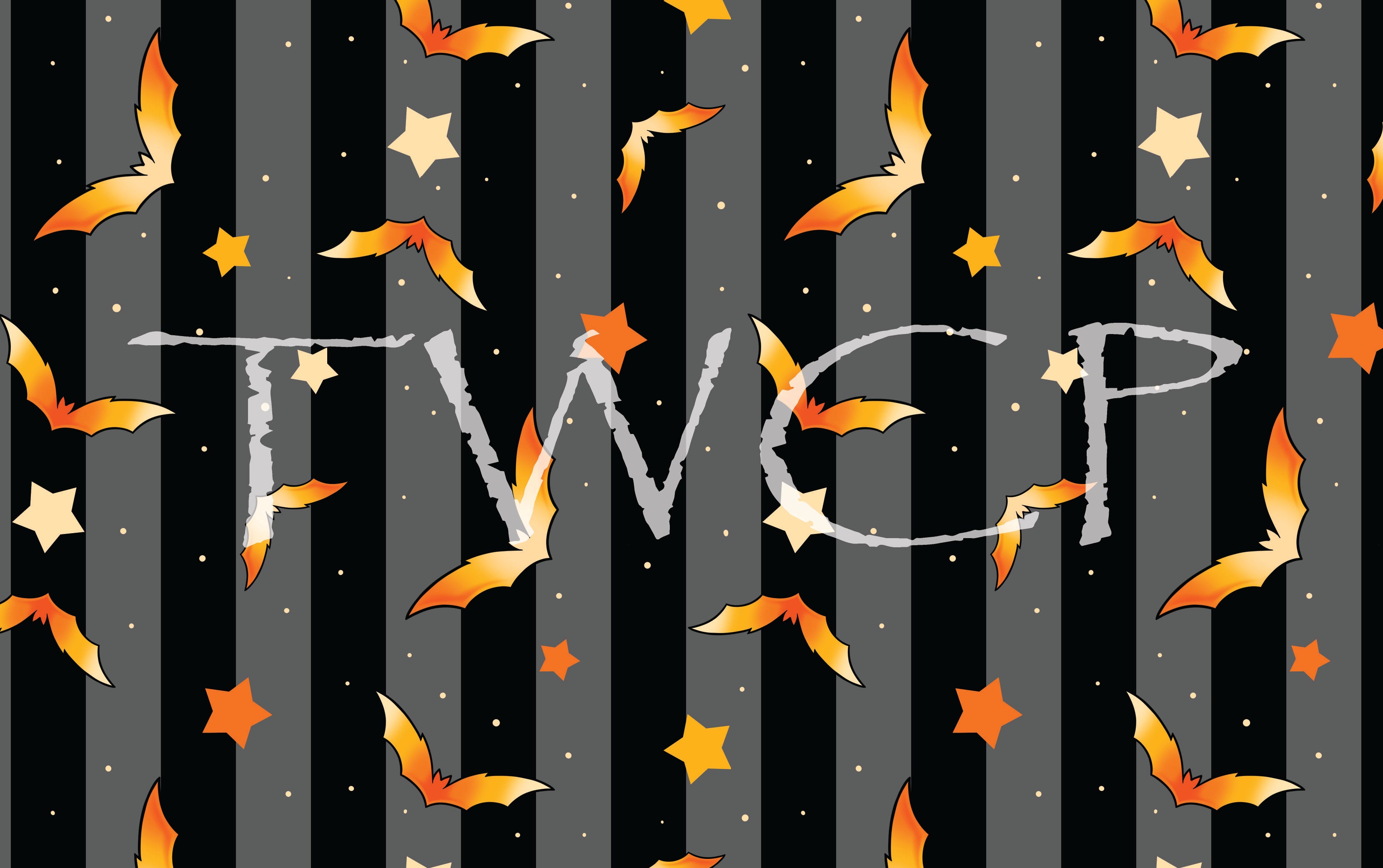 Anima Defessus - Candy Bats Striped Coordinate