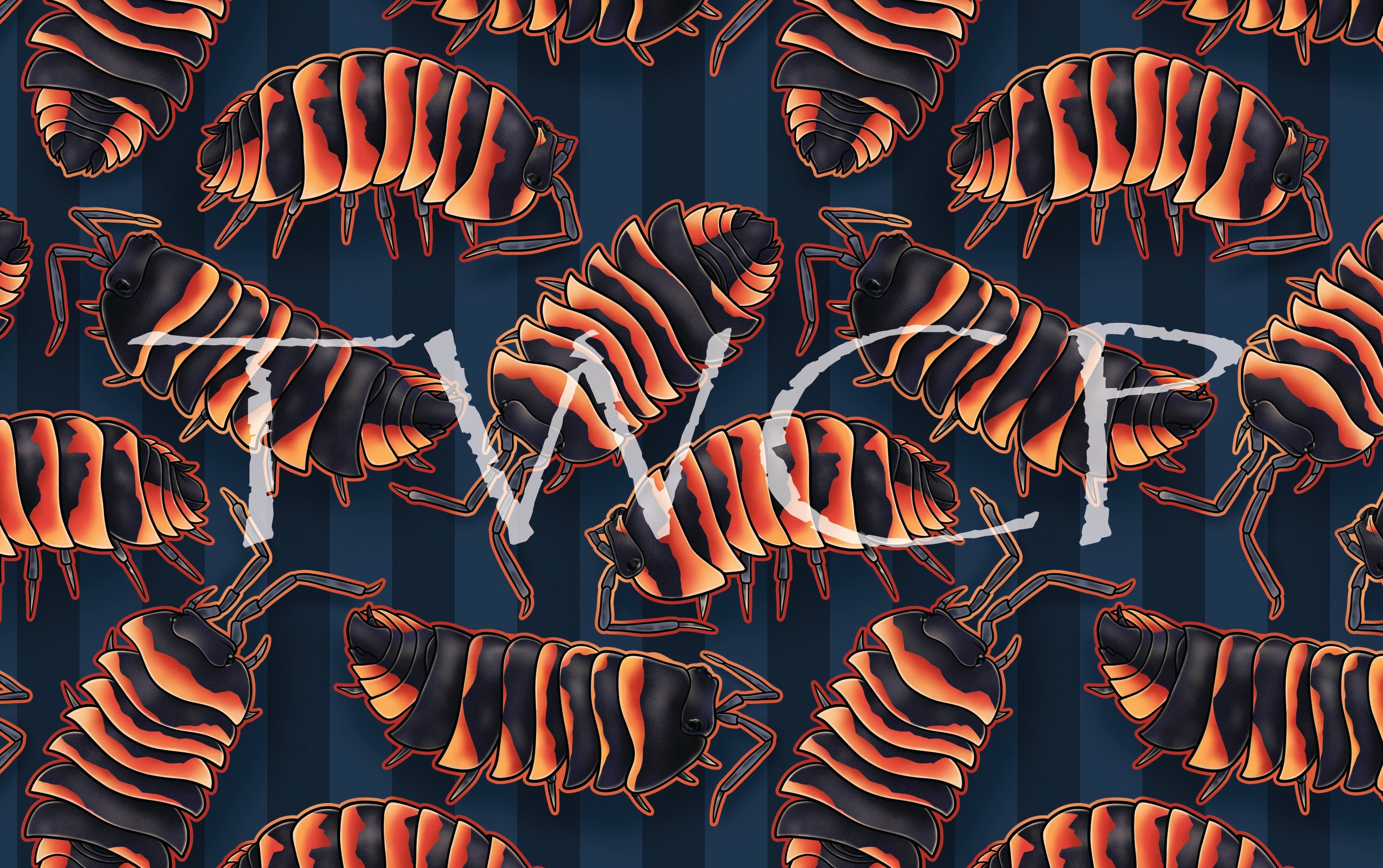 Anima Defessus - Isopods Ember Bees Blue Stripes