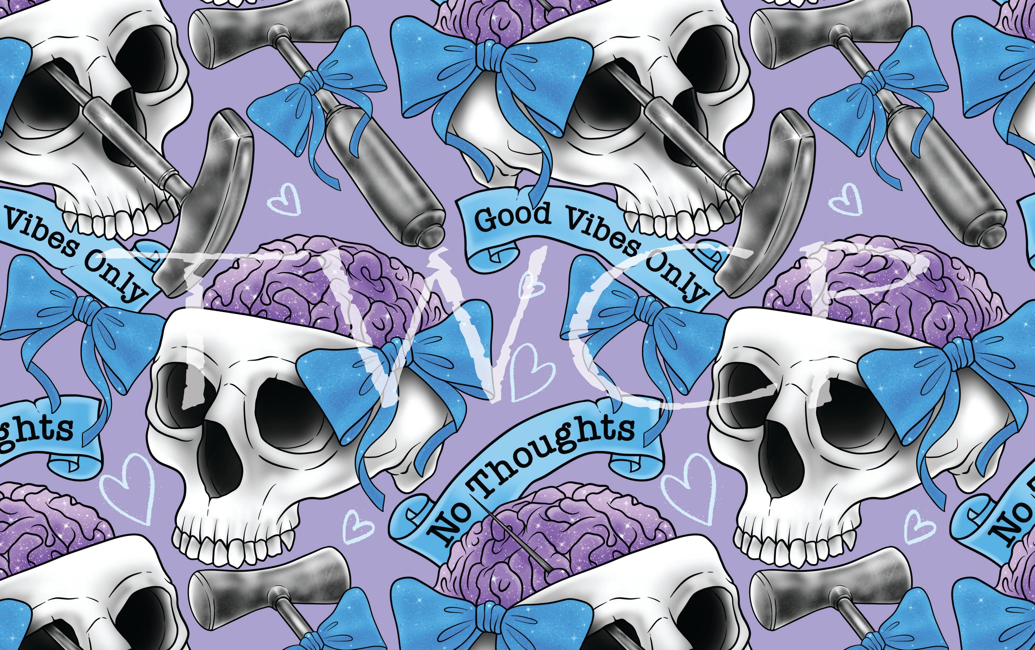 Anima Defessus - Good Vibes Only Light Blue