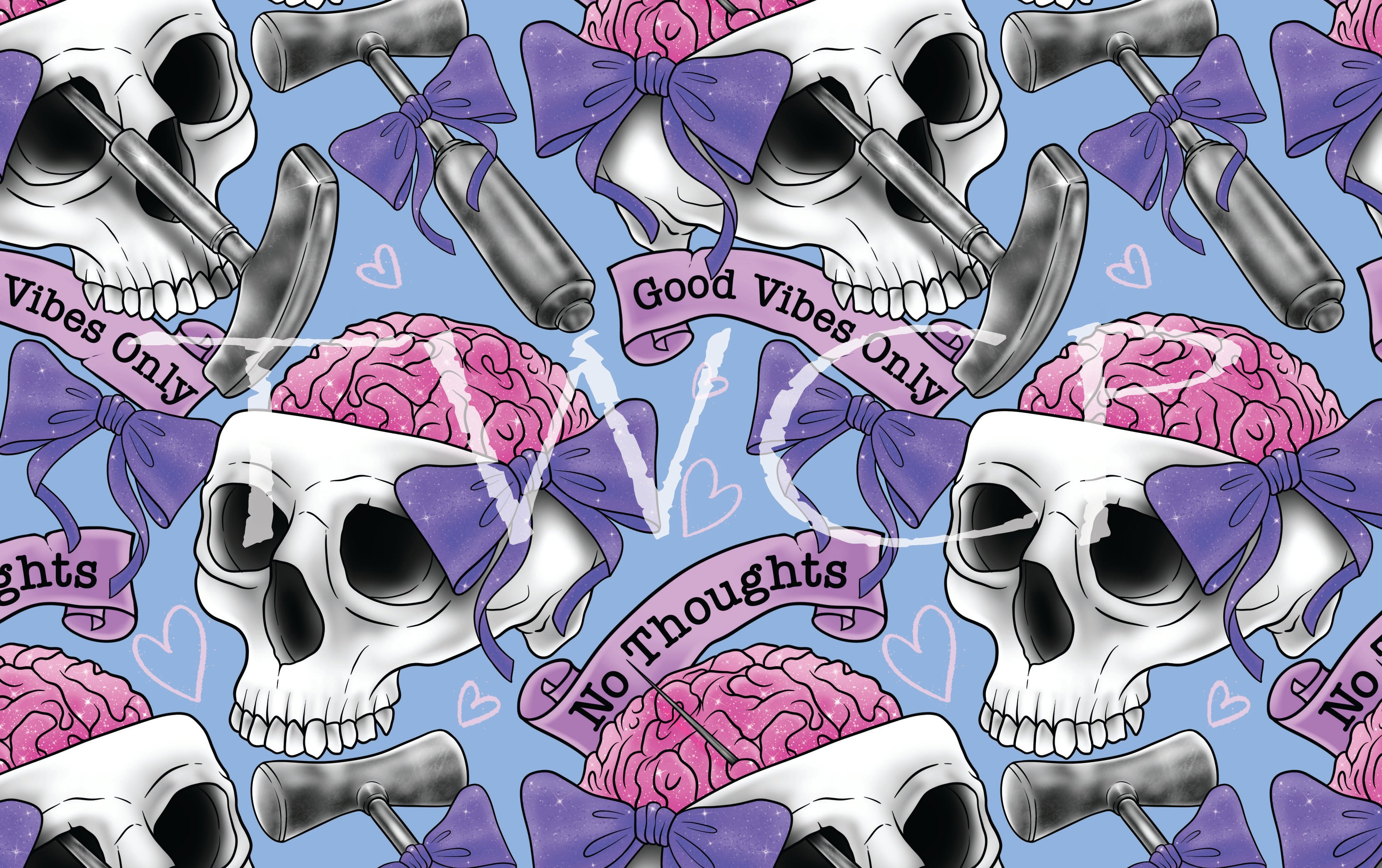 Anima Defessus - Good Vibes Only Light Purple