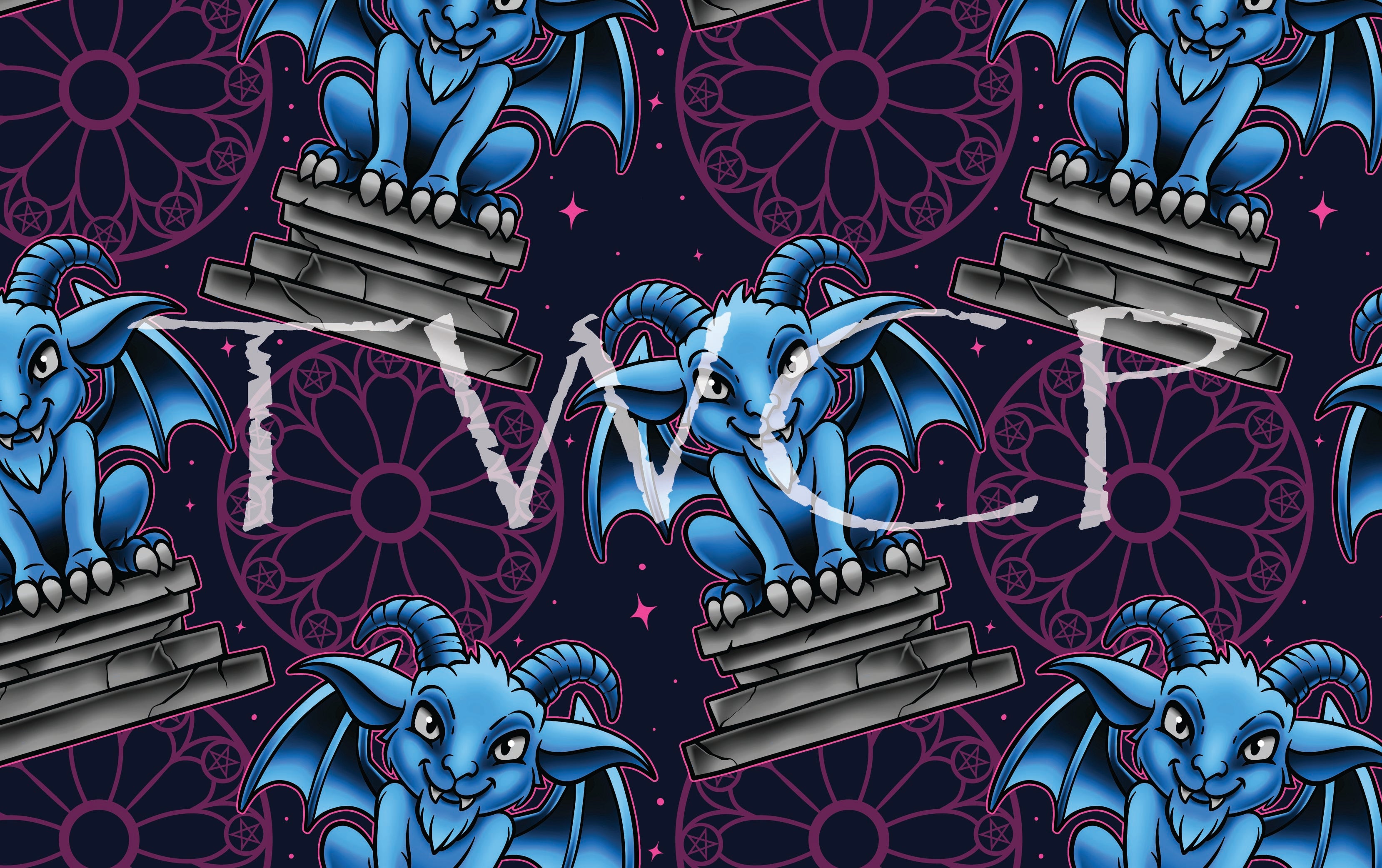 Anima Defessus - Hextober 2025 Day 02 - Gargoyle Blue