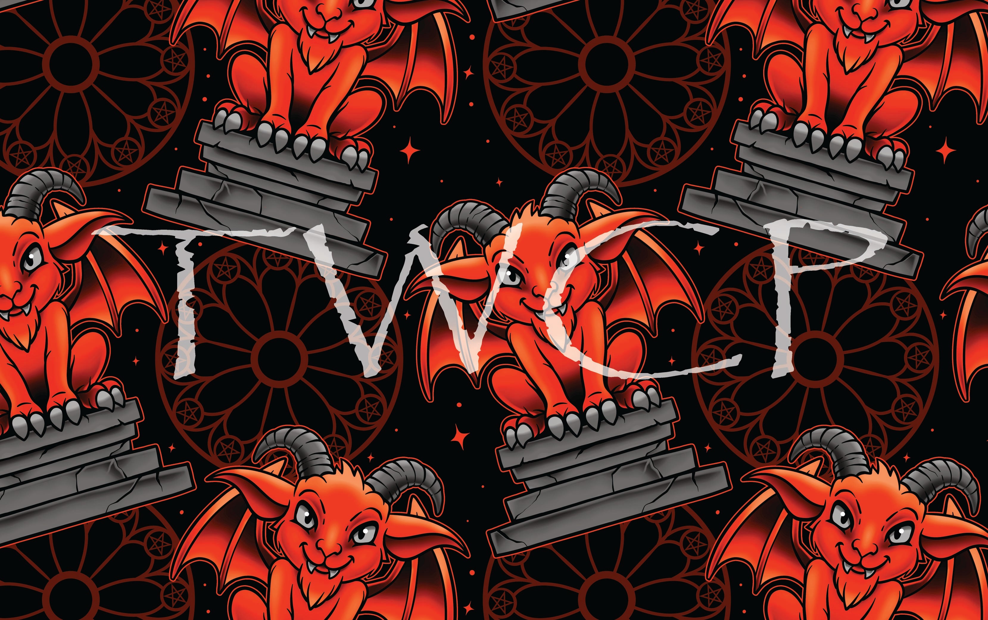 Anima Defessus - Hextober 2025 Day 02 - Gargoyle Red