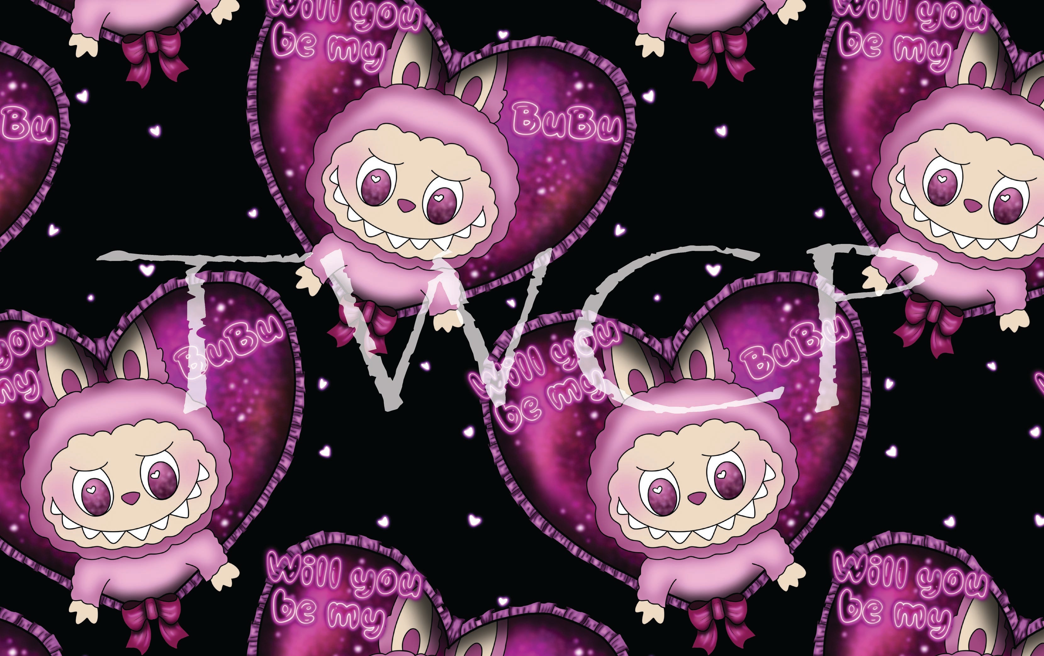 Cauldron & Quill - Be My Bubu Pink & Black