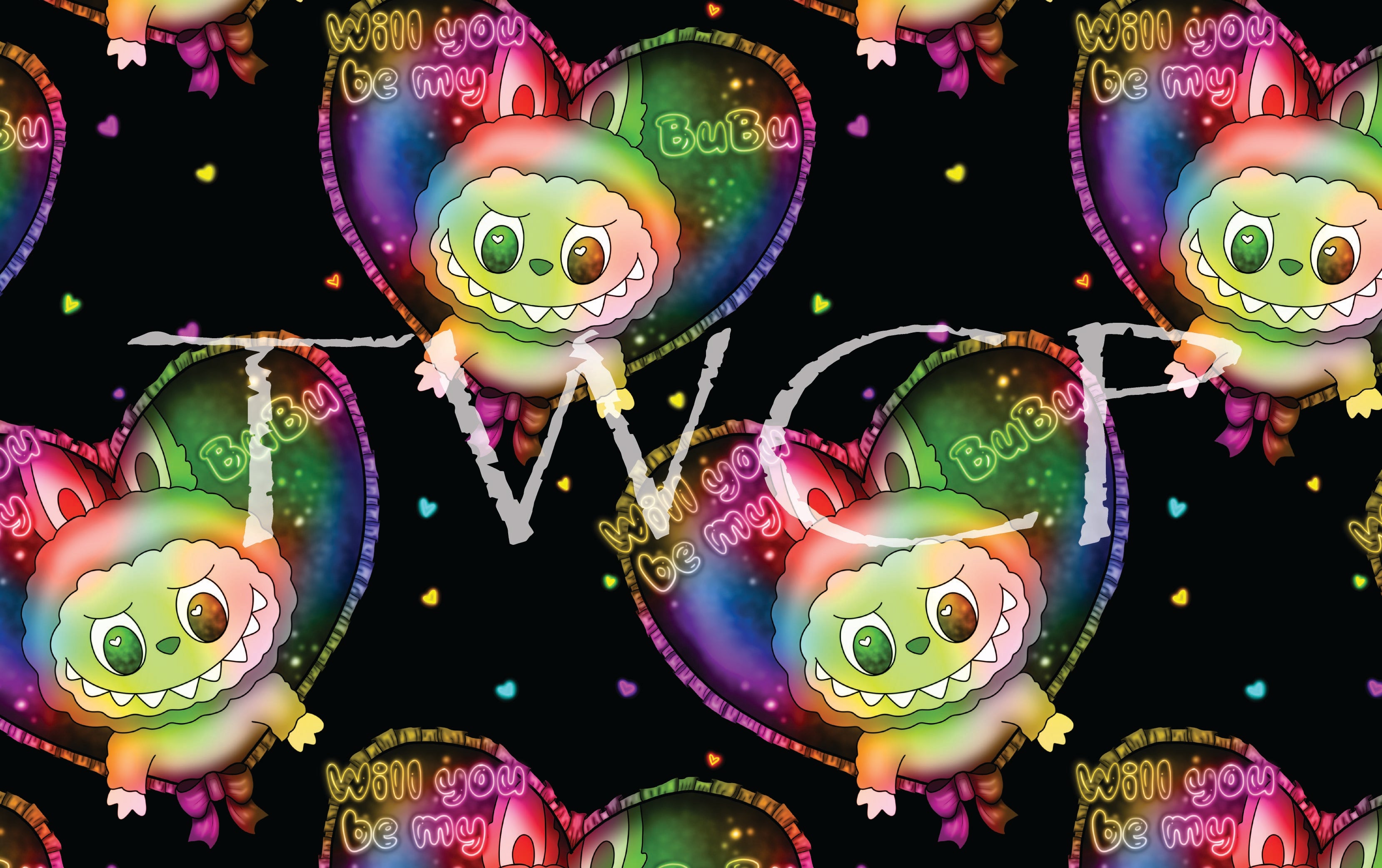 Cauldron & Quill - Be My Bubu Rainbow & Black