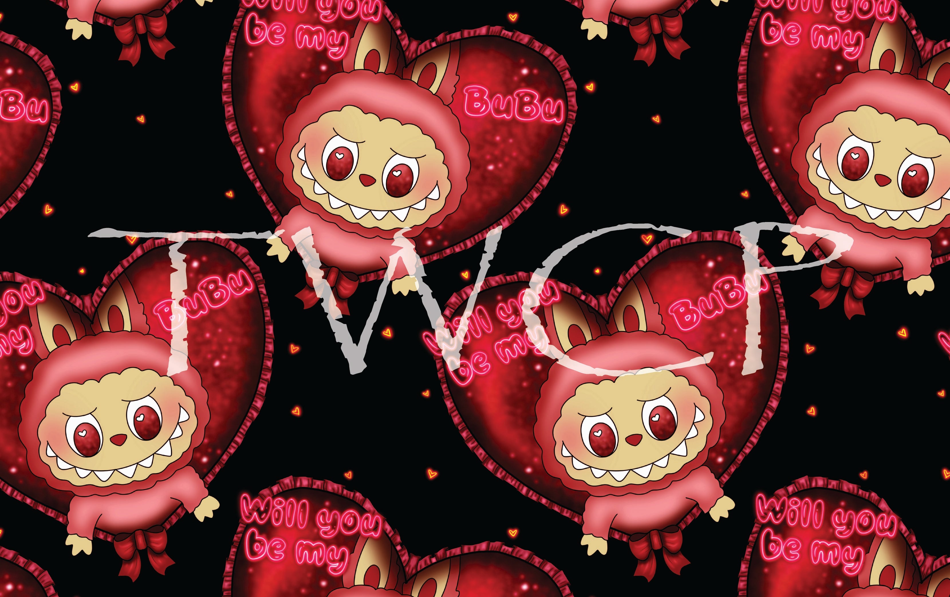 Cauldron & Quill - Be My Bubu Red & Black