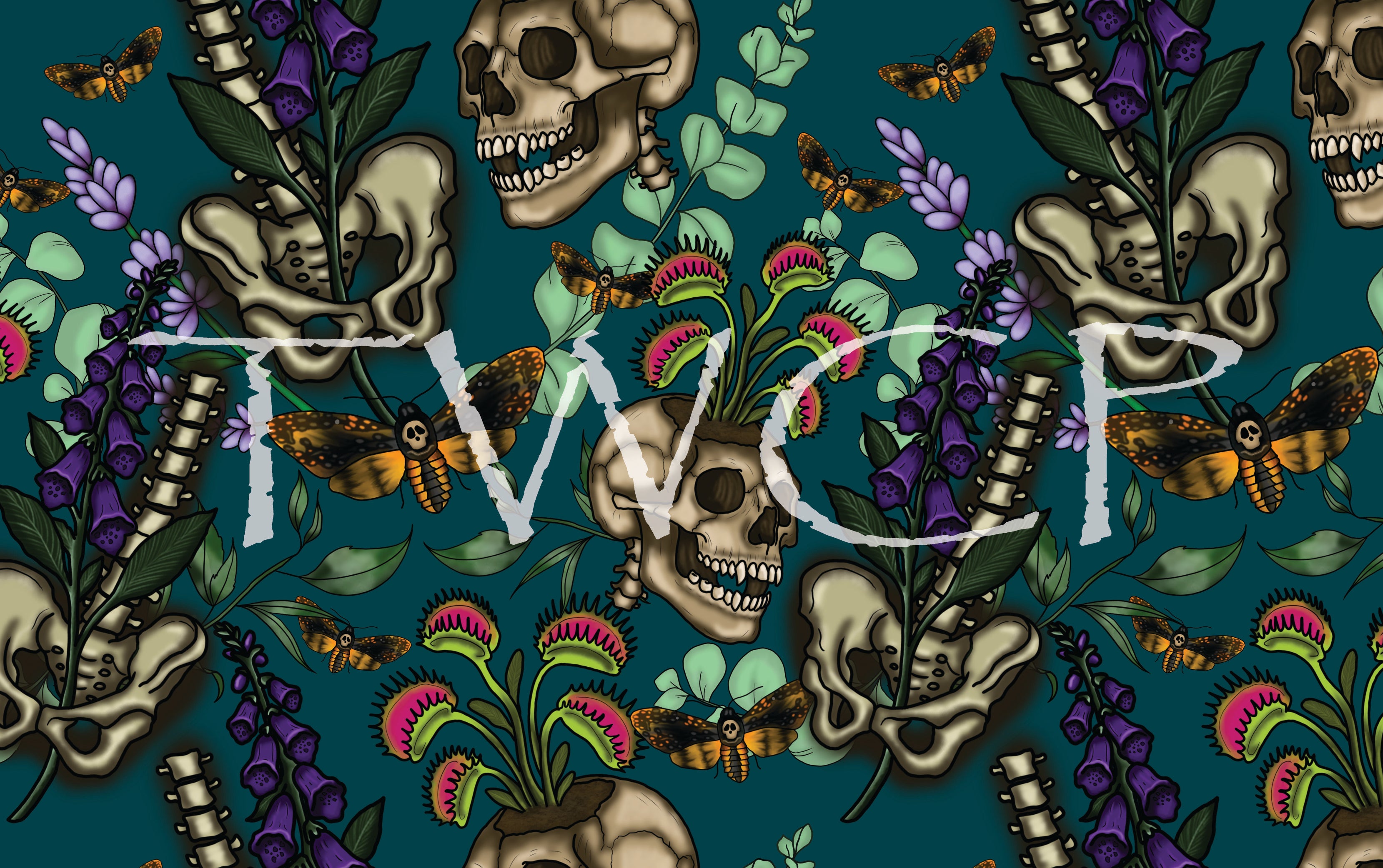 Cauldron & Quill - Deadly Plant Mashup Teal