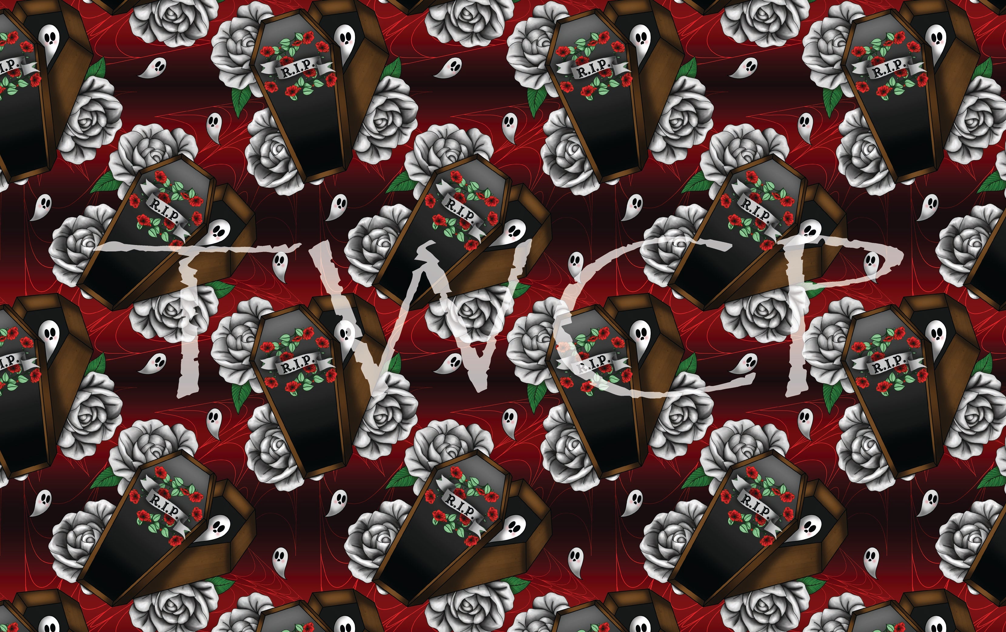 Cauldron & Quill - Hextober 2025 - Coffins Red