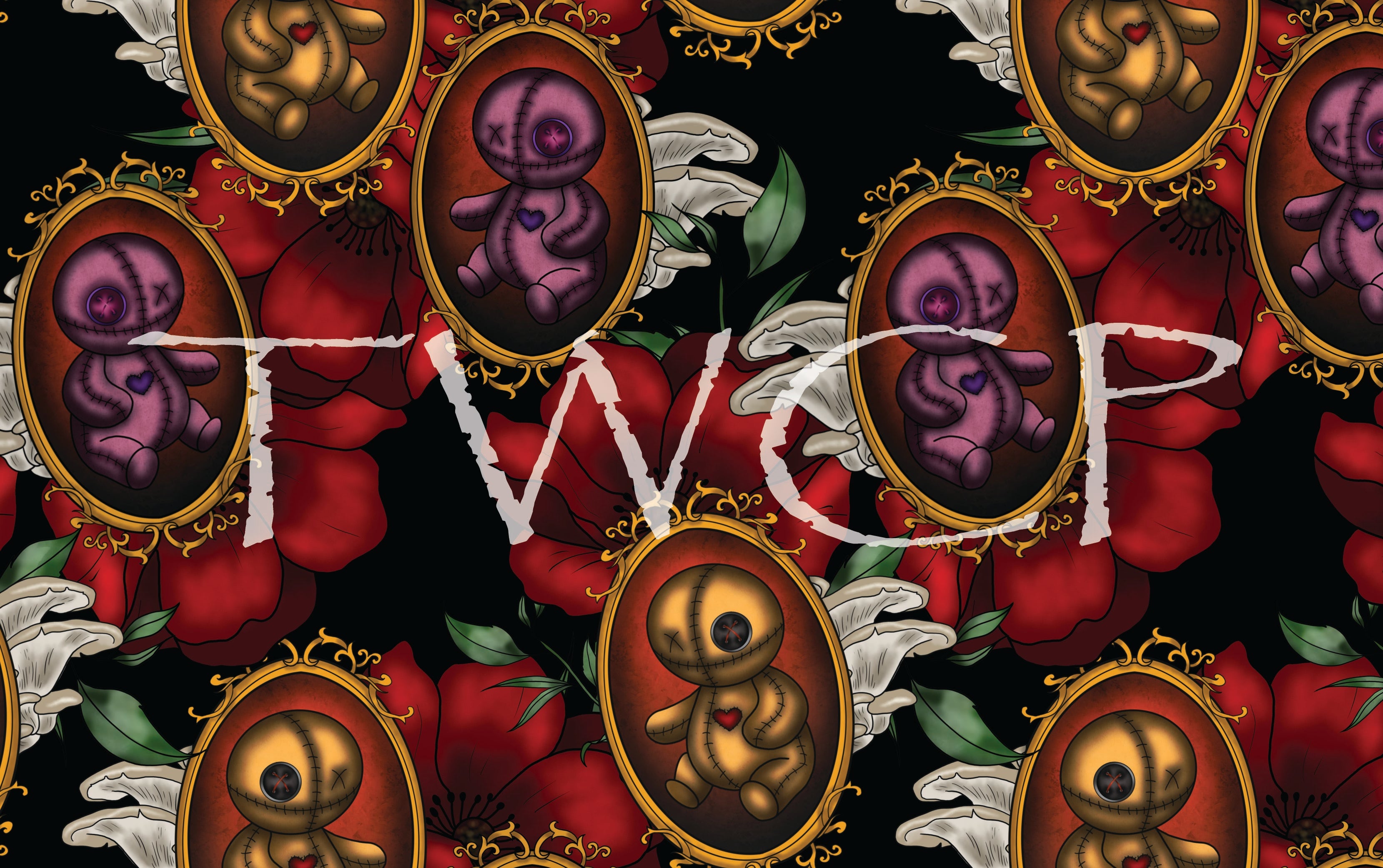 Cauldron & Quill - Hextober 2025 - Mushrooms Black