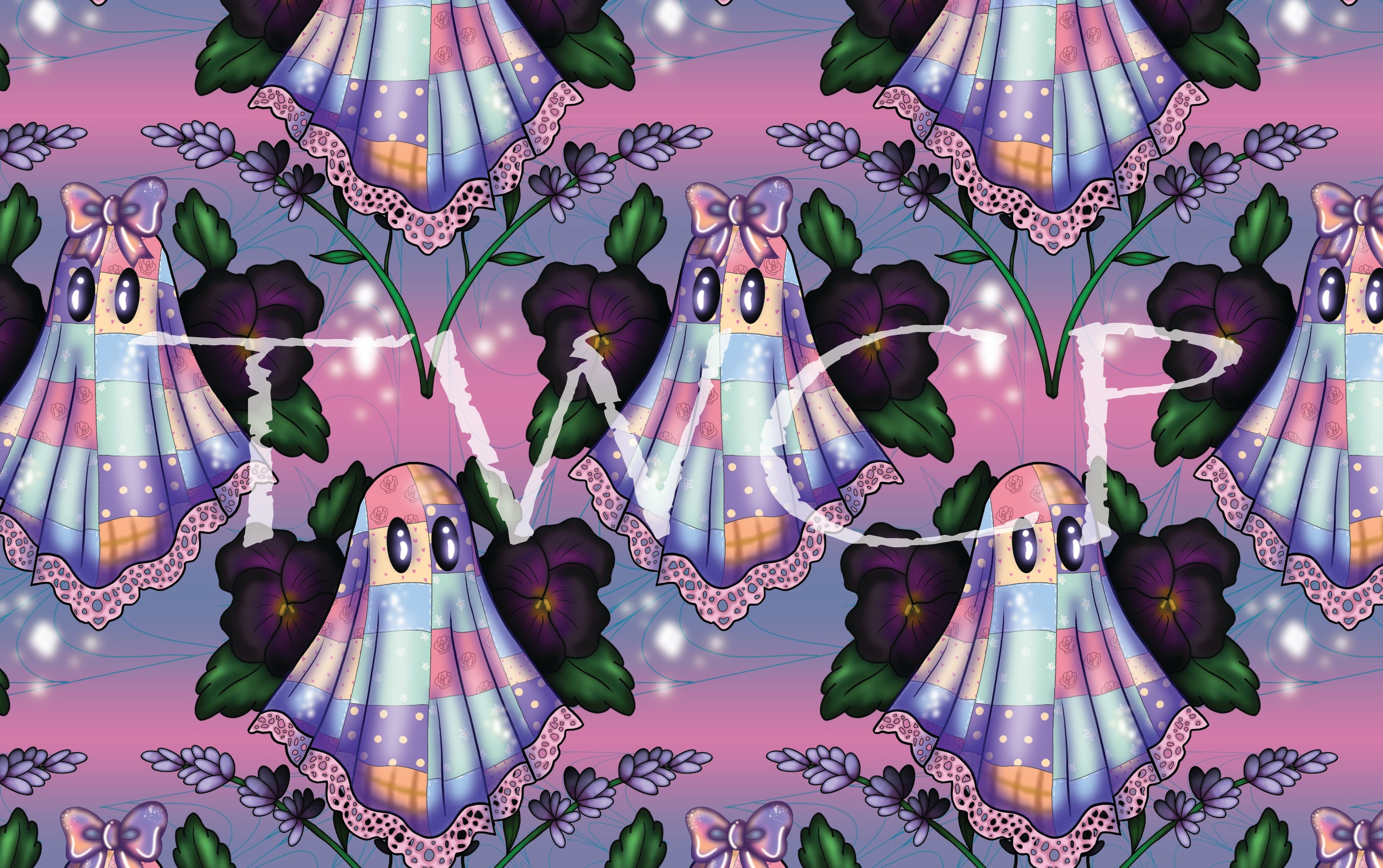 Cauldron & Quill - Hextober 2025 - Patchwork Cotton Candy