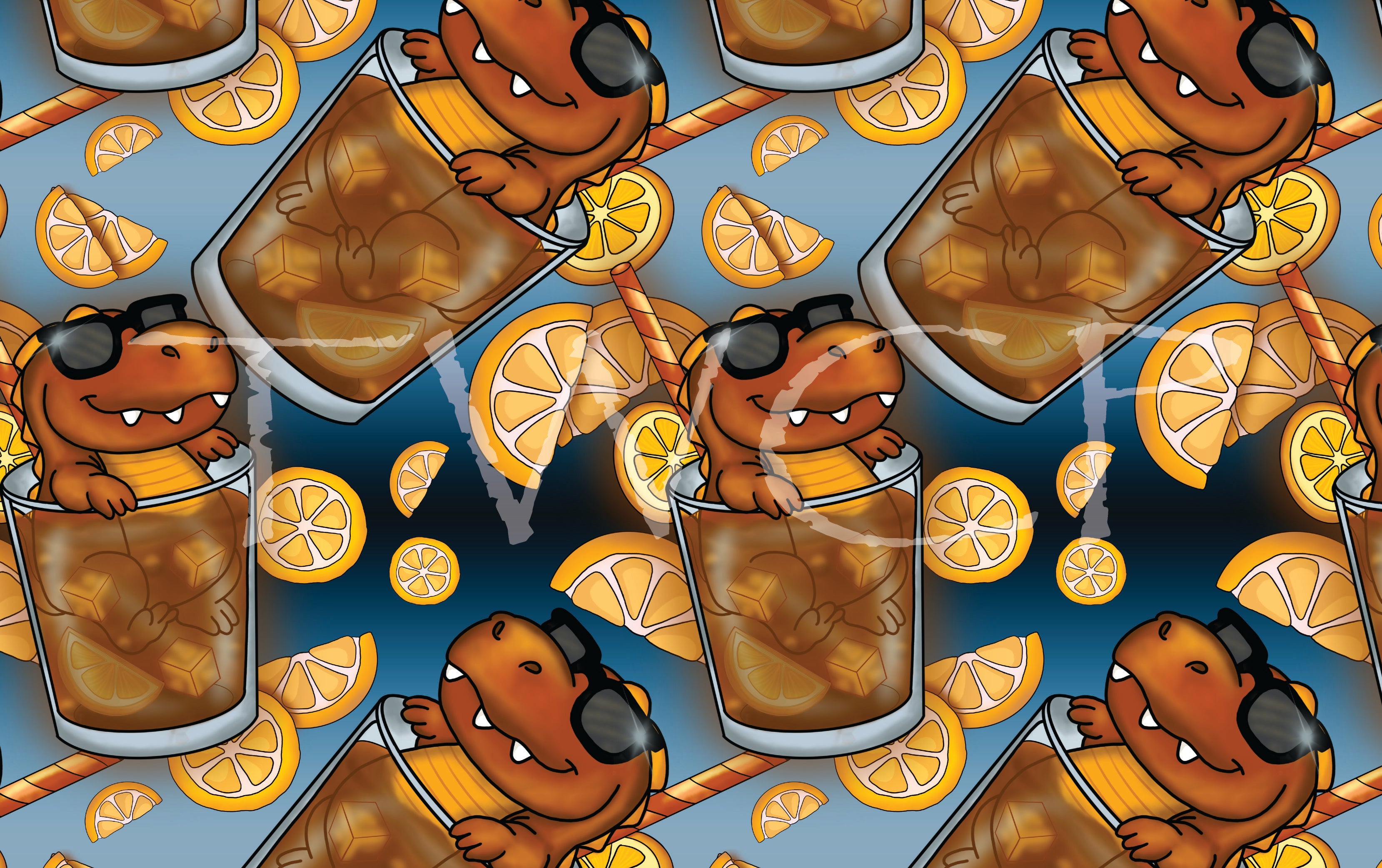 Cauldron & Quill - Iced Tea-Rex Blue