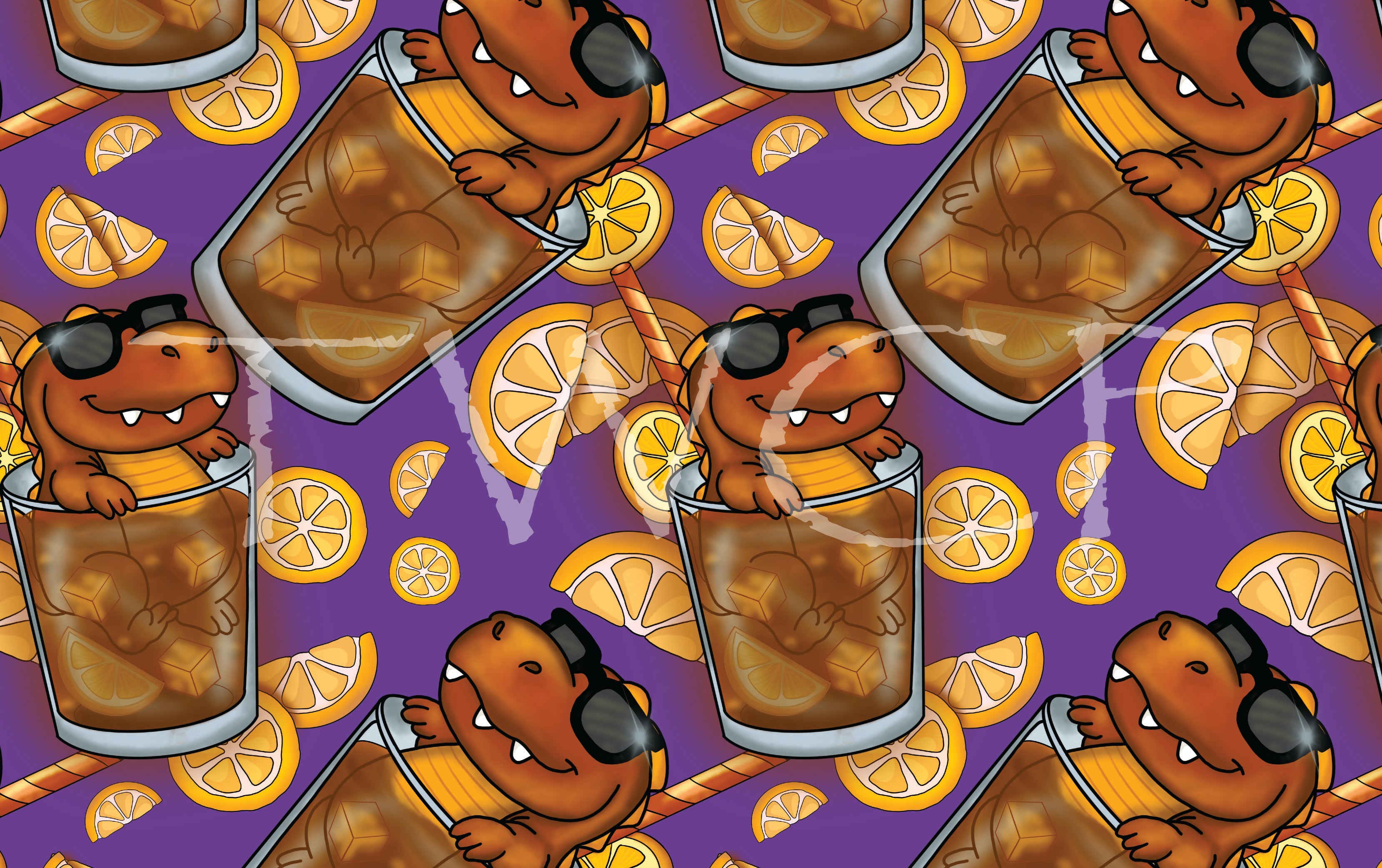 Cauldron & Quill - Iced Tea-Rex Purple