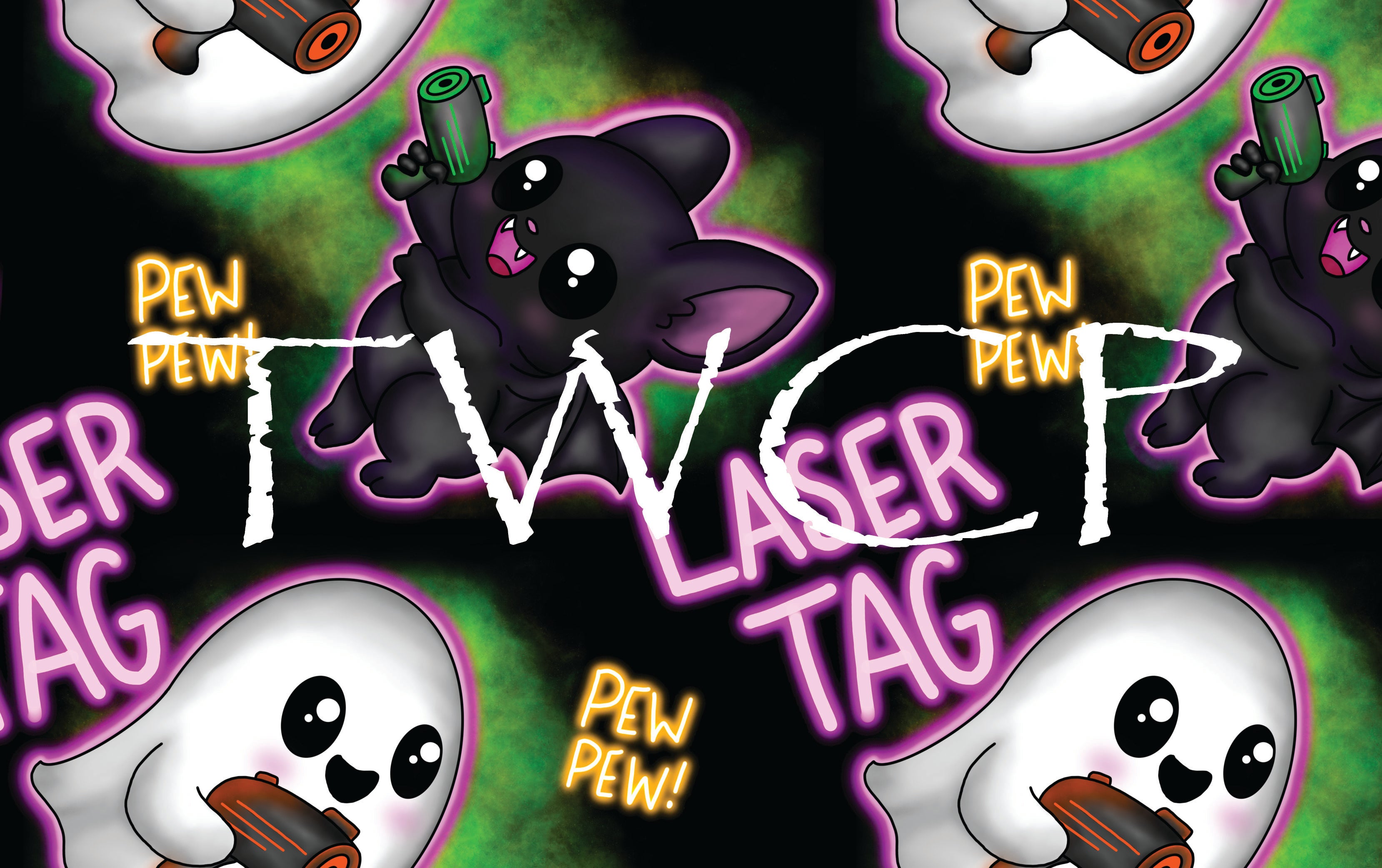 Cauldron & Quill - Laser Tag Black Glow