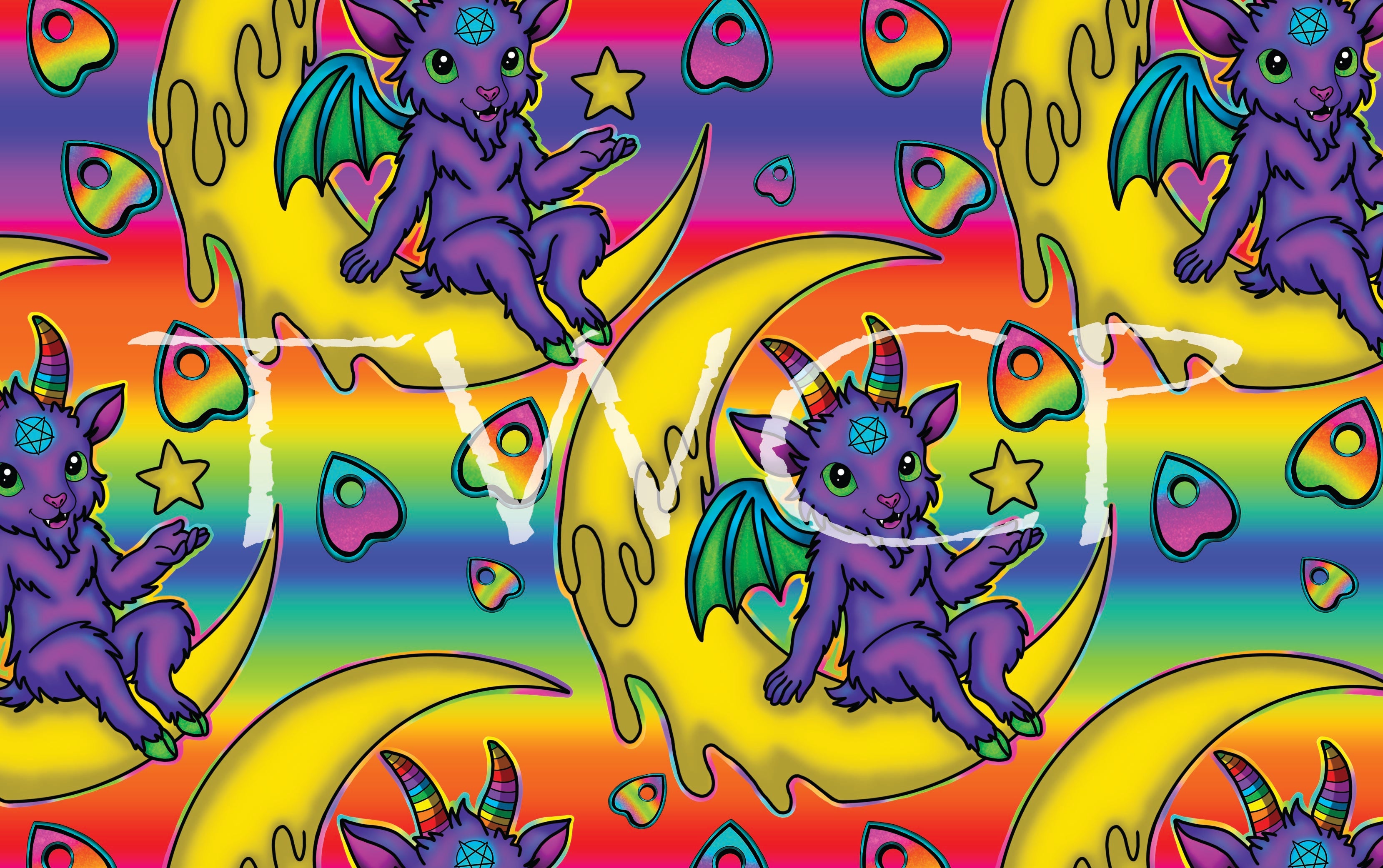 Cauldron & Quill - Lisa Freak Baphy Rainbow