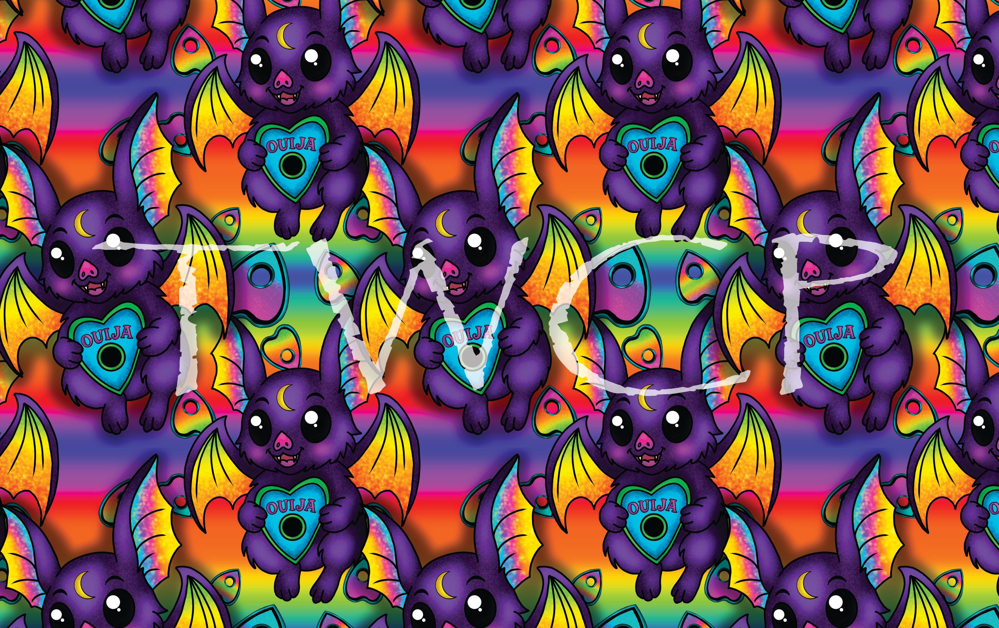 Cauldron & Quill - Lisa Freak Bats Rainbow