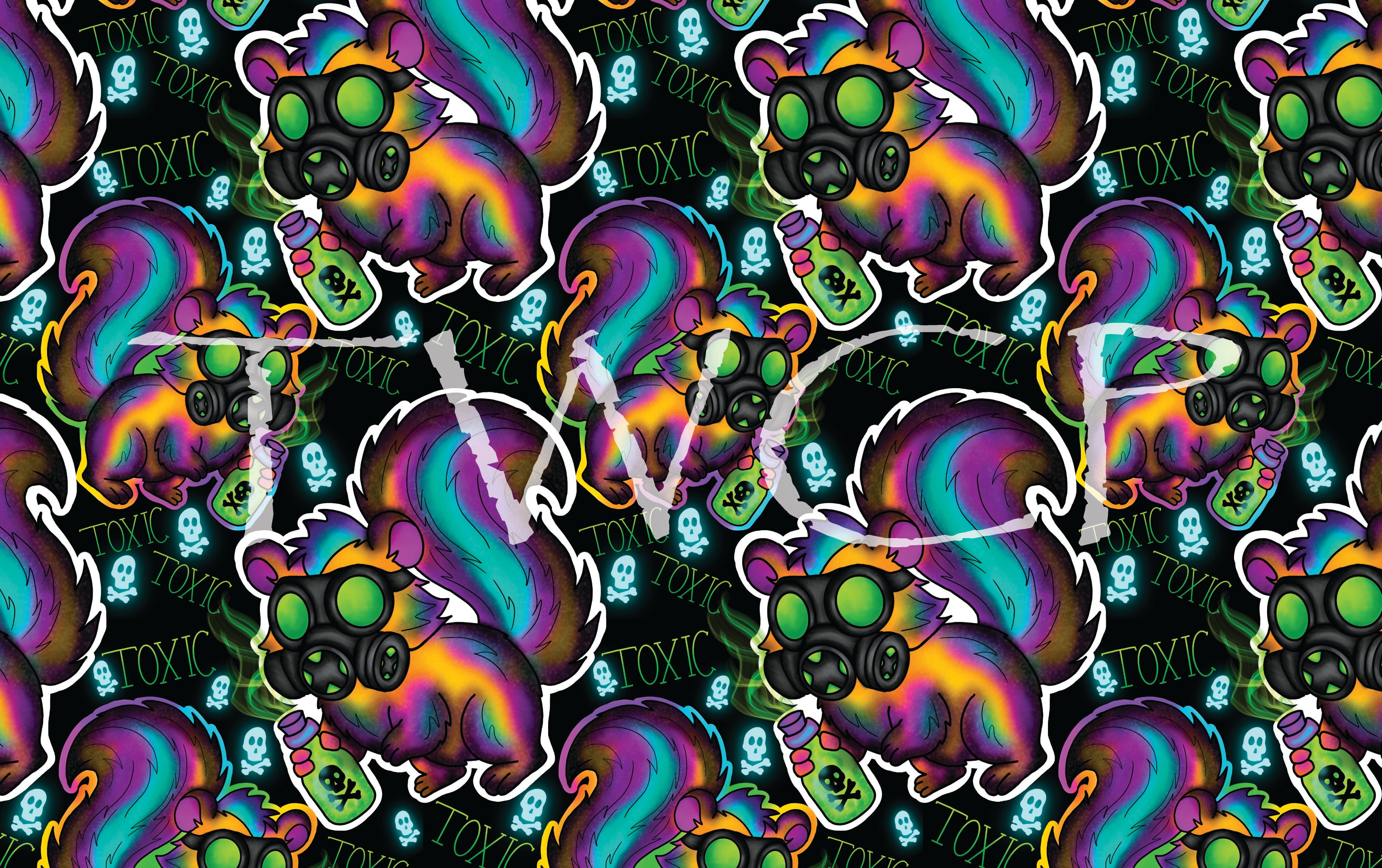 Cauldron & Quill - Lisa Freak Skunk Black
