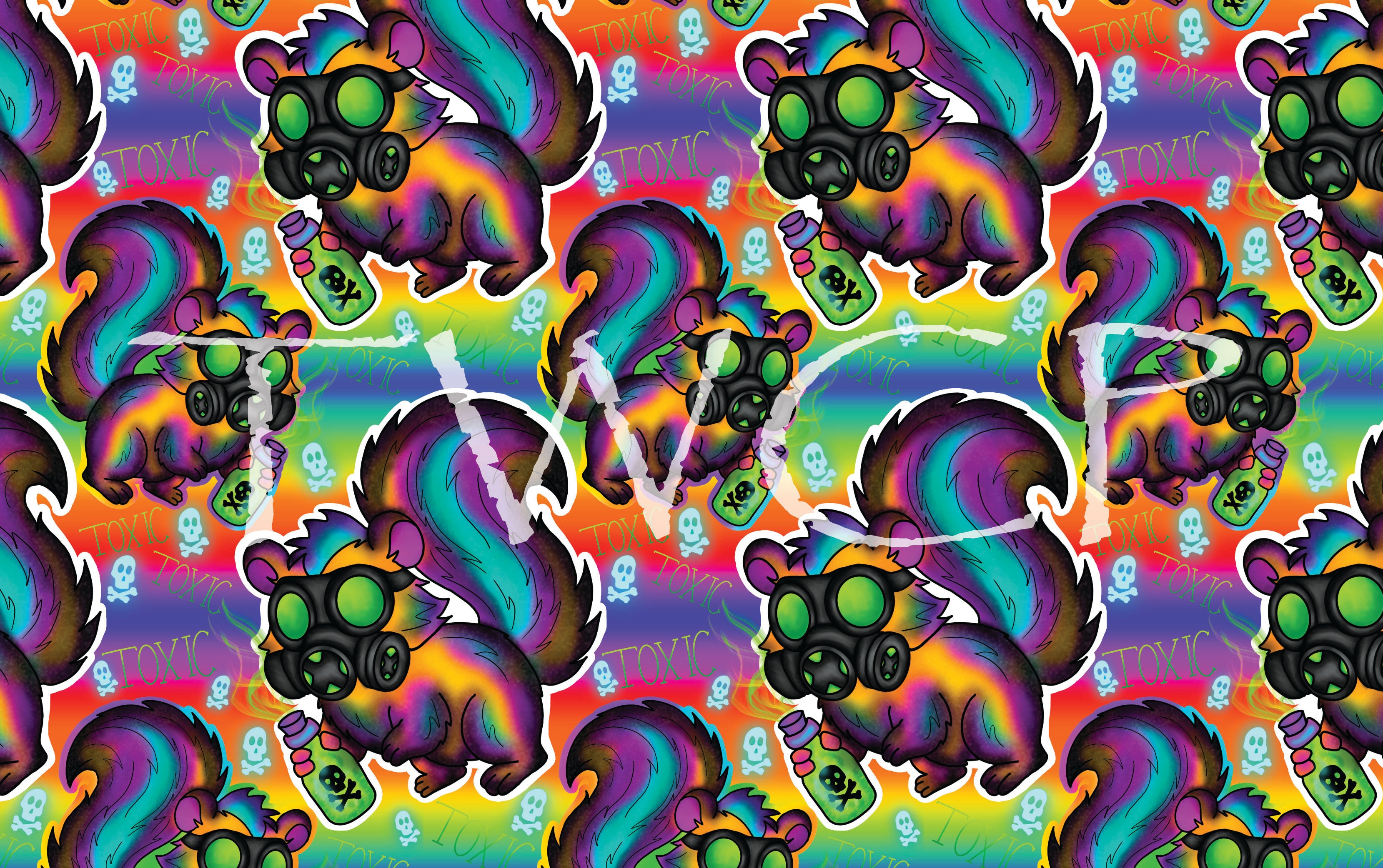 Cauldron & Quill - Lisa Freak Skunk Rainbow