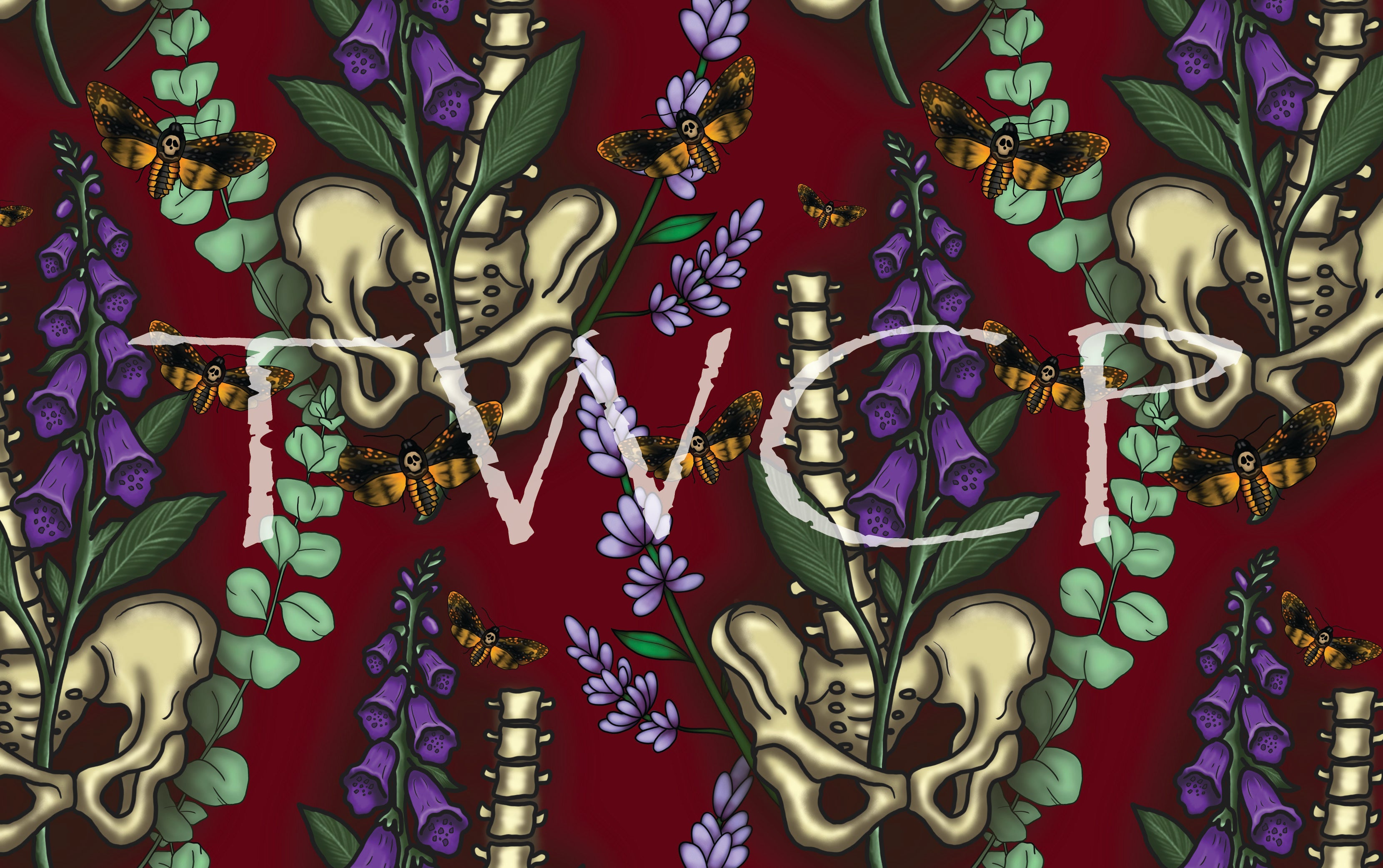 Cauldron & Quill - Pelvis Foxglove Red