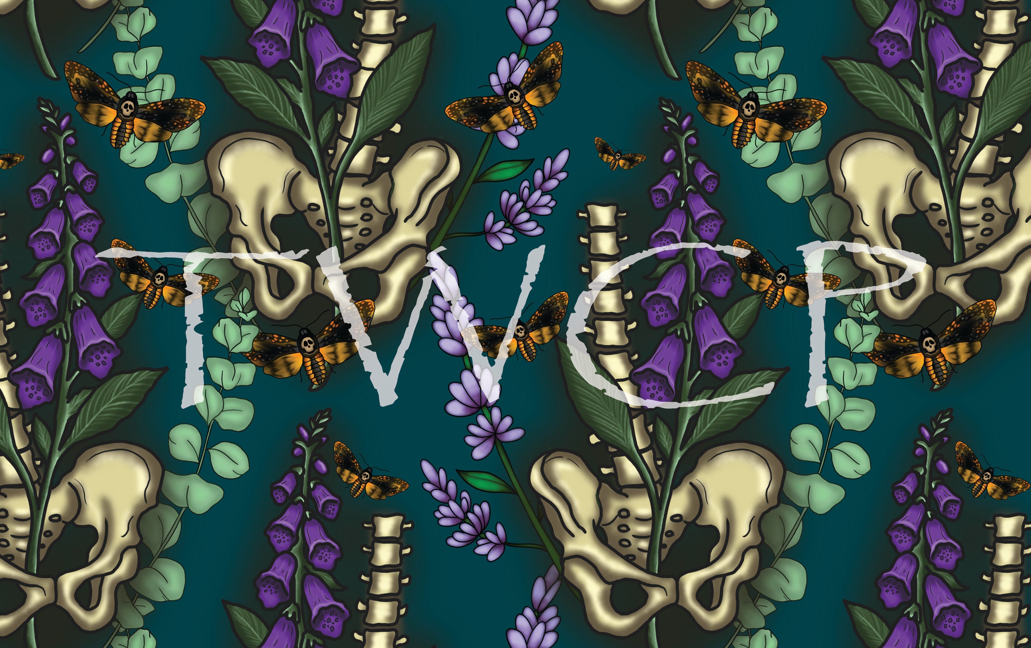 Cauldron & Quill - Pelvis Foxglove Teal