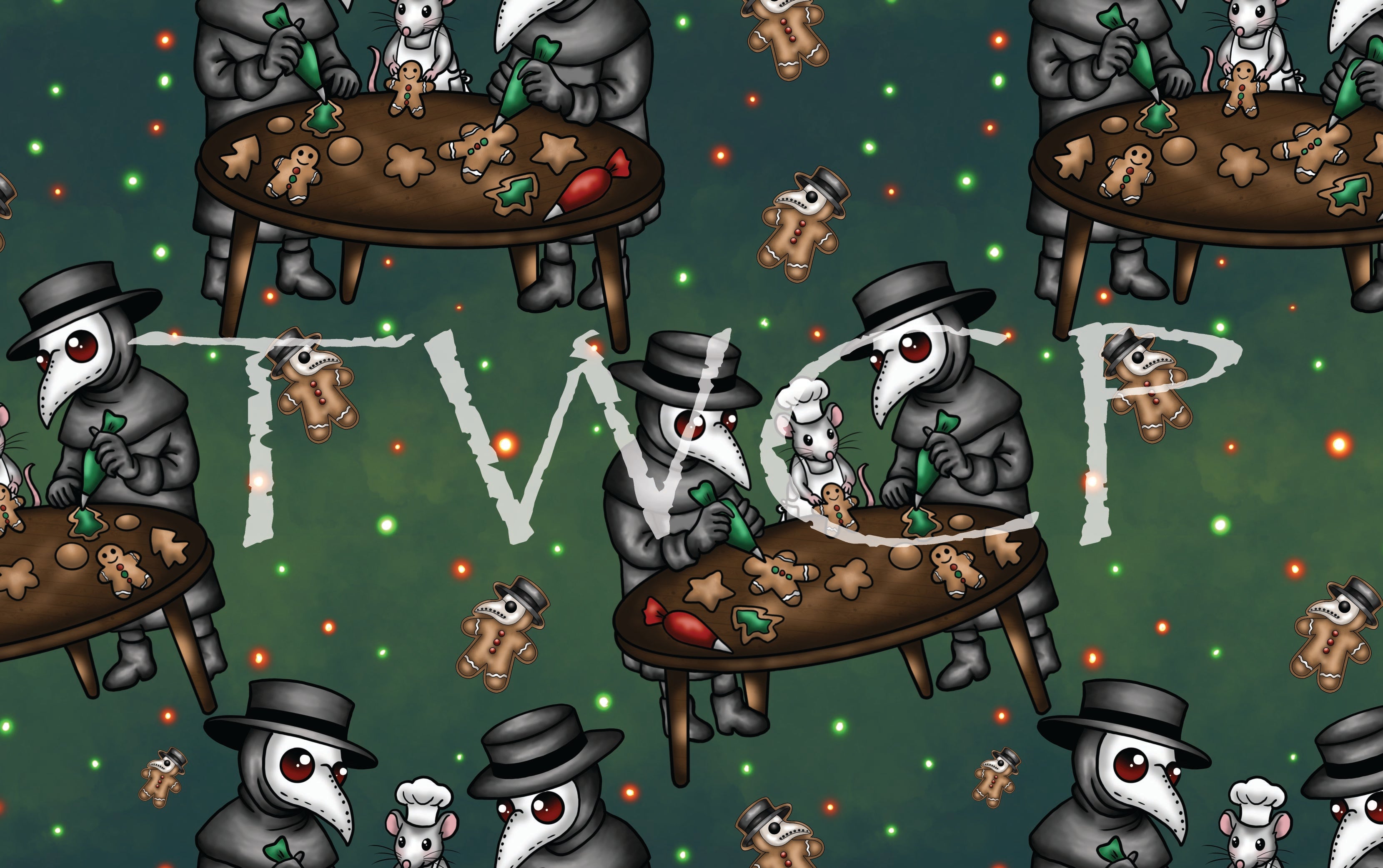 Cauldron & Quill - Plague Holidays Cookie Decorating Green