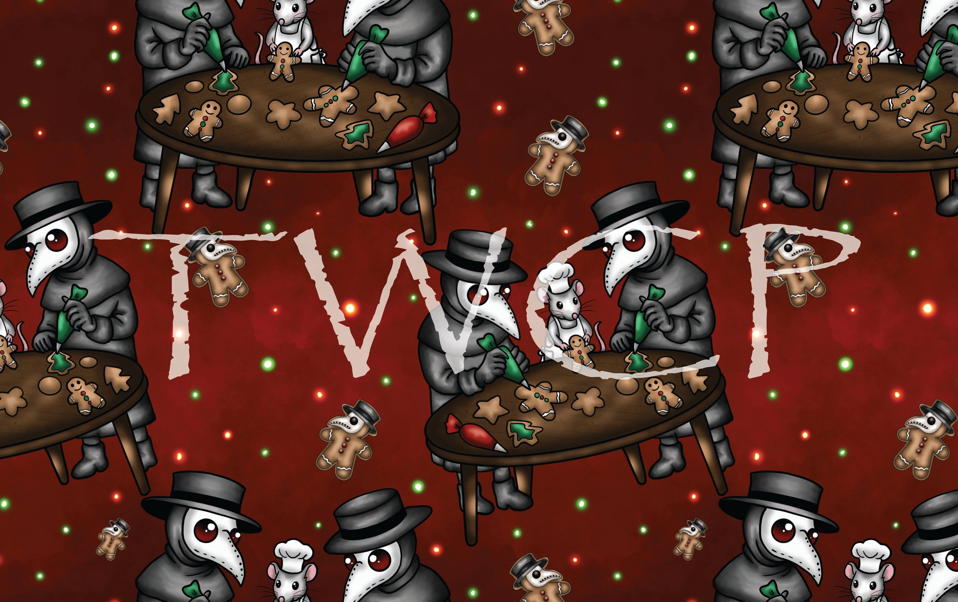 Cauldron & Quill - Plague Holidays Cookie Decorating Red