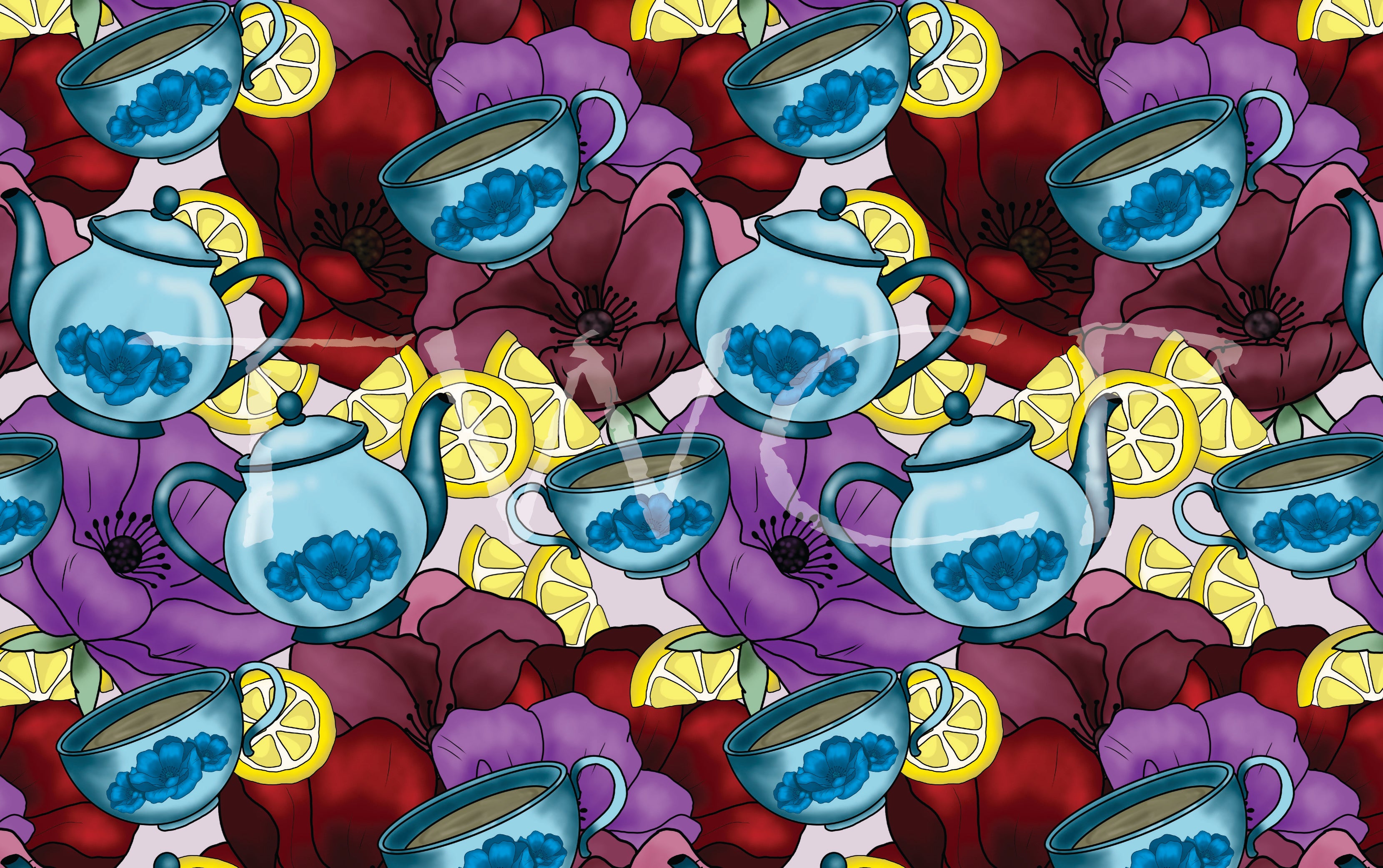 Cauldron & Quill - Tea Party Coord Pink