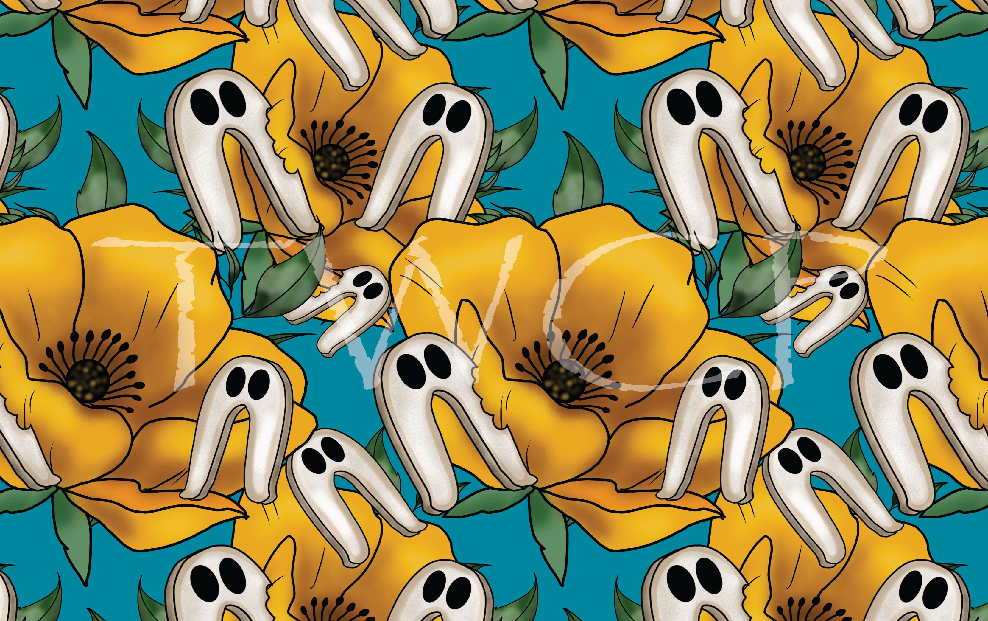 Cauldron & Quill - Tea Party Cryptid Coord Blue