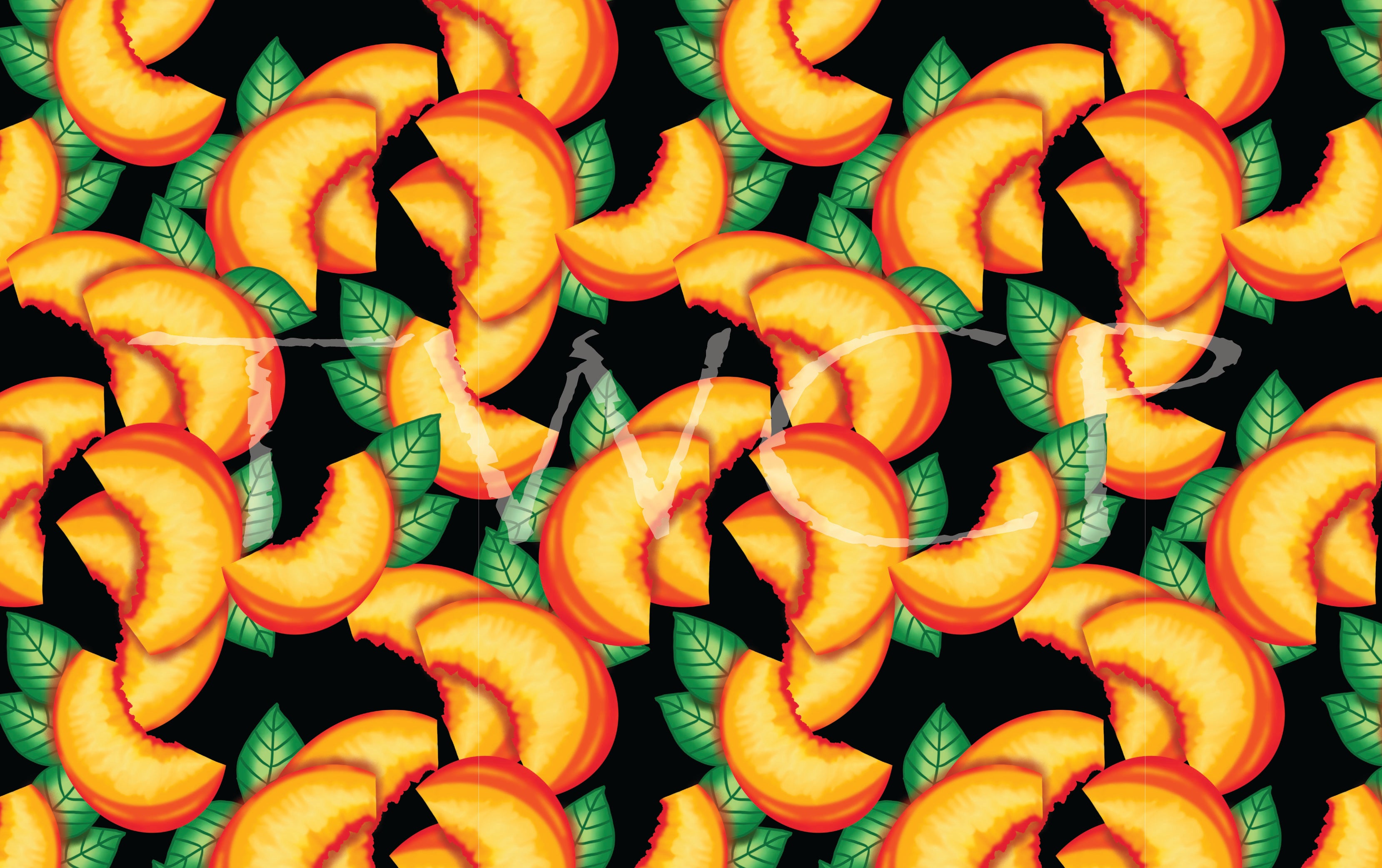 Cauldron & Quill - Tea Party Peach Cord Black