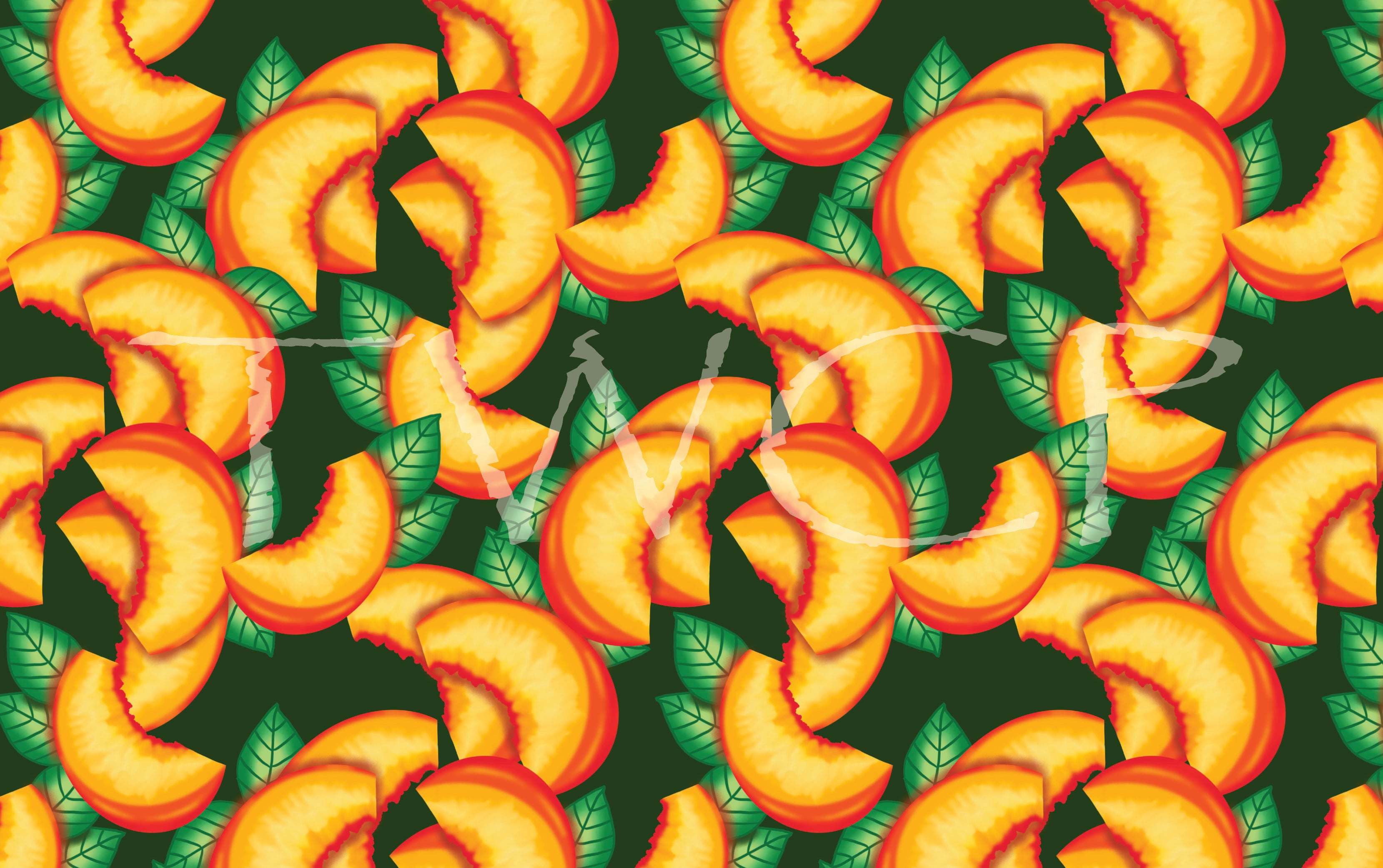 Cauldron & Quill - Tea Party Peach Cord Green