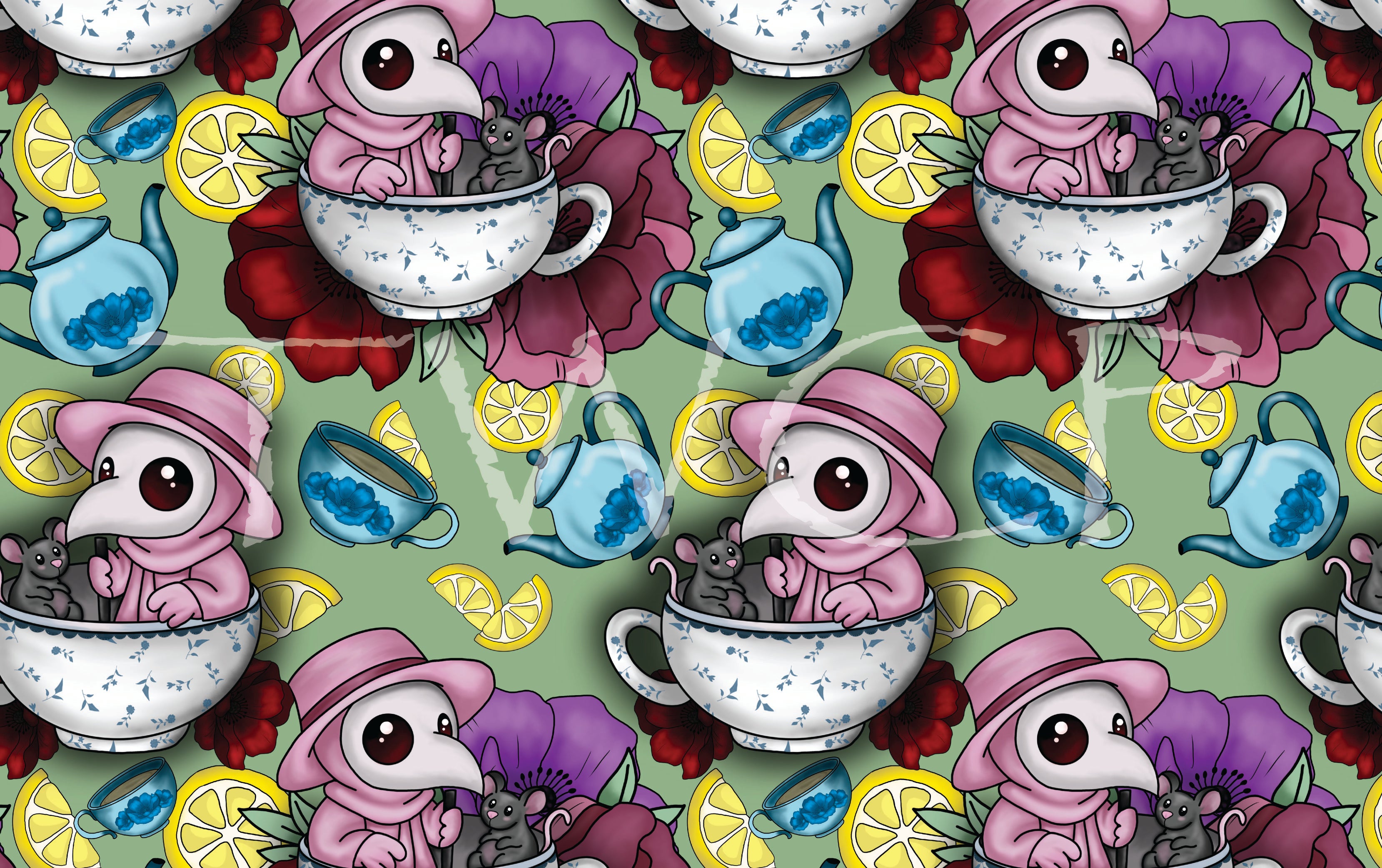 Cauldron & Quill - Tea Party Plague Sage