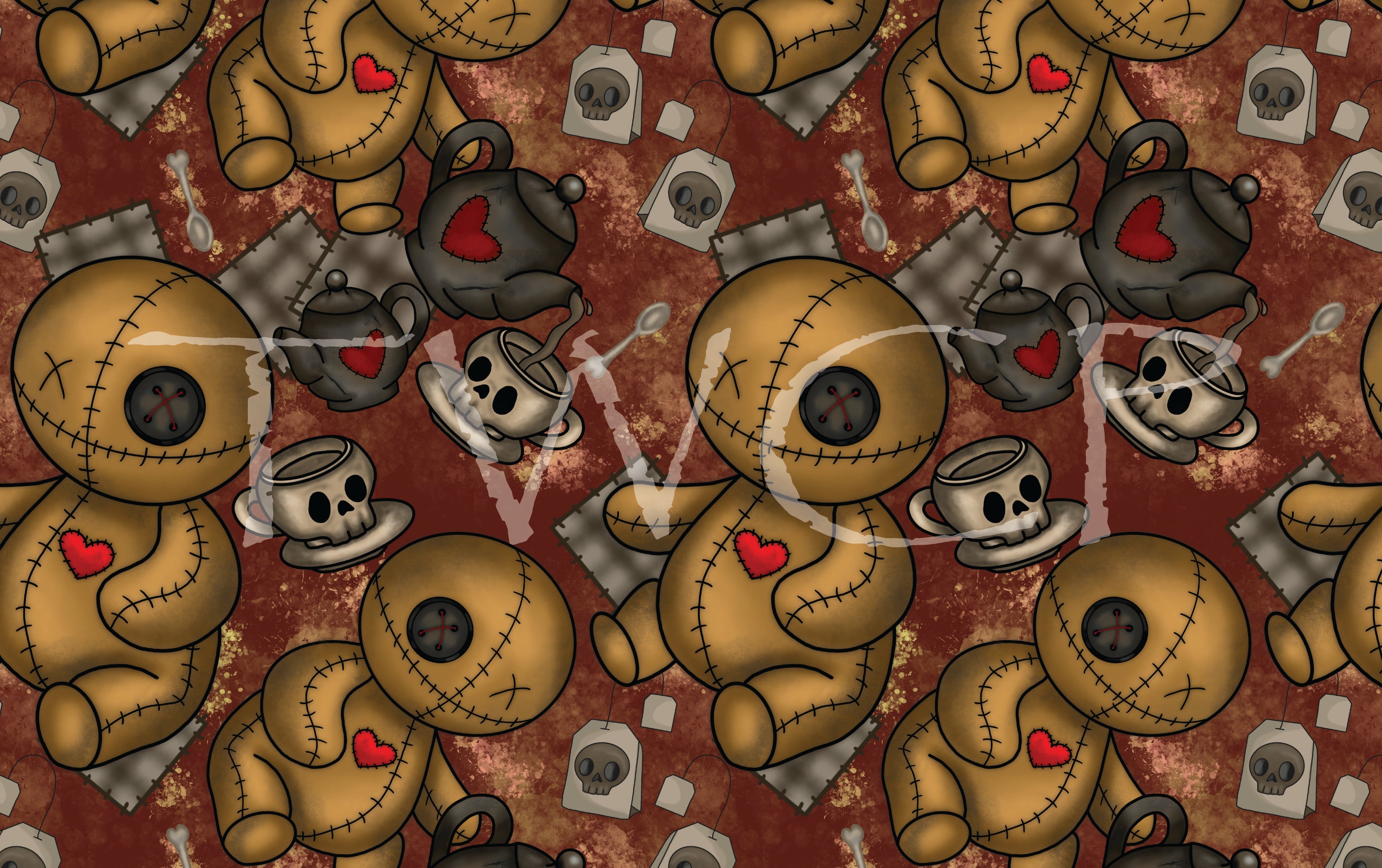 Cauldron & Quill - Voodoo Tea Red