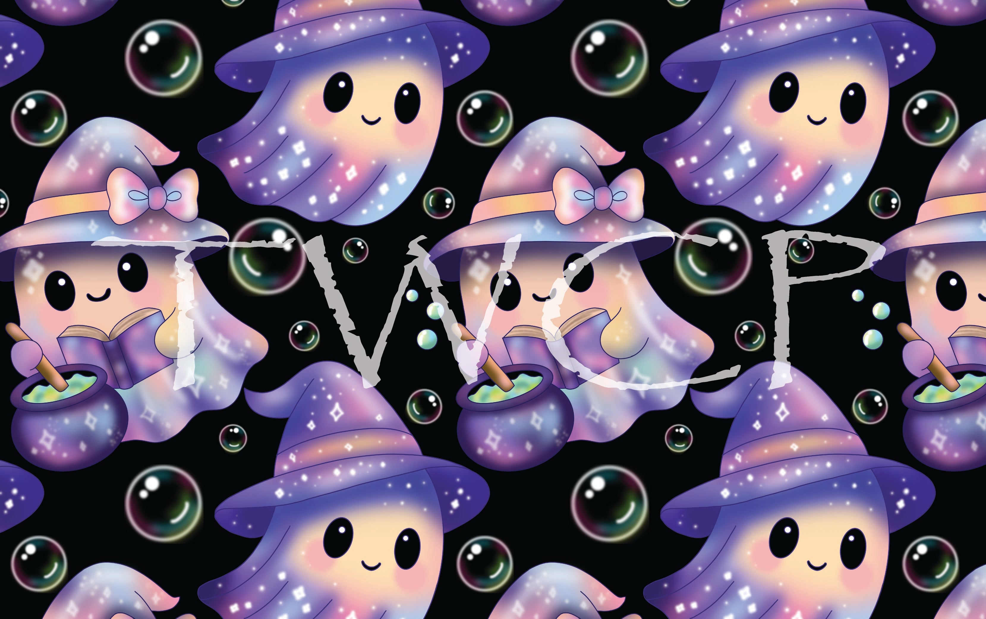 Cauldron & Quill - Witchy Boo Black