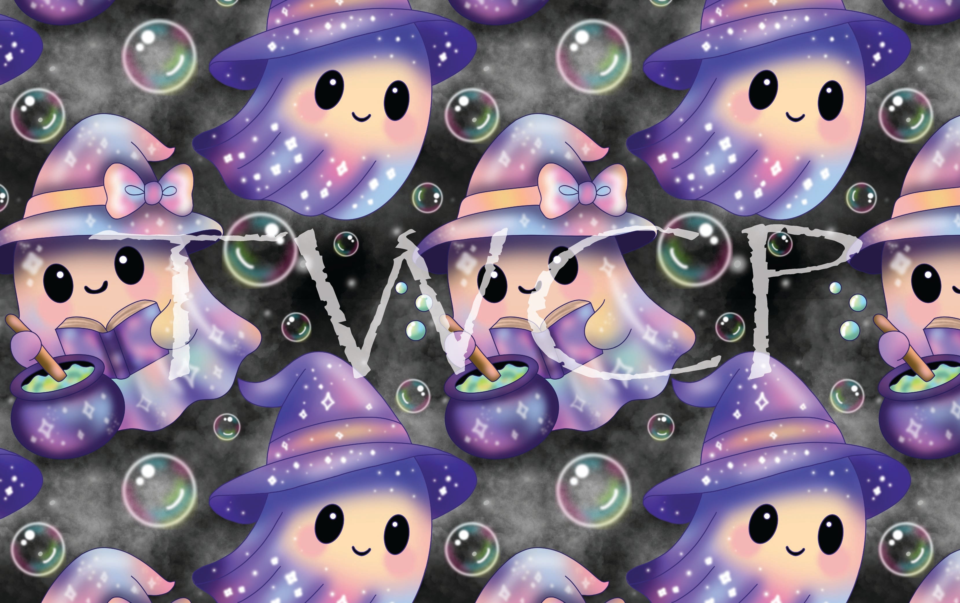 Cauldron & Quill - Witchy Boo Grey