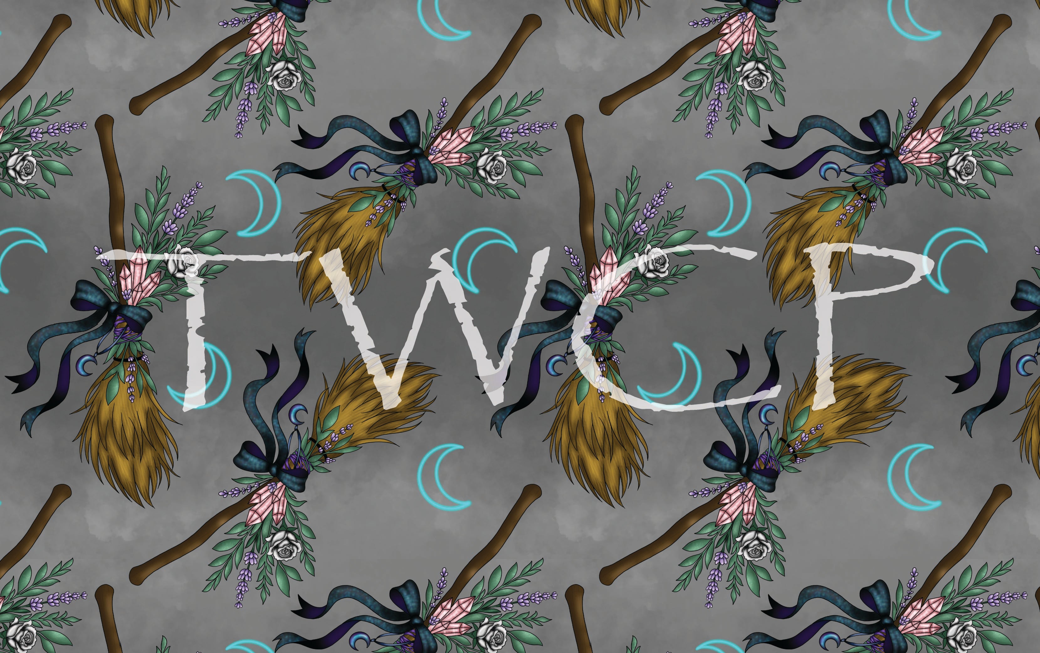 Cauldron & Quill - Witchy Coordinate Grey