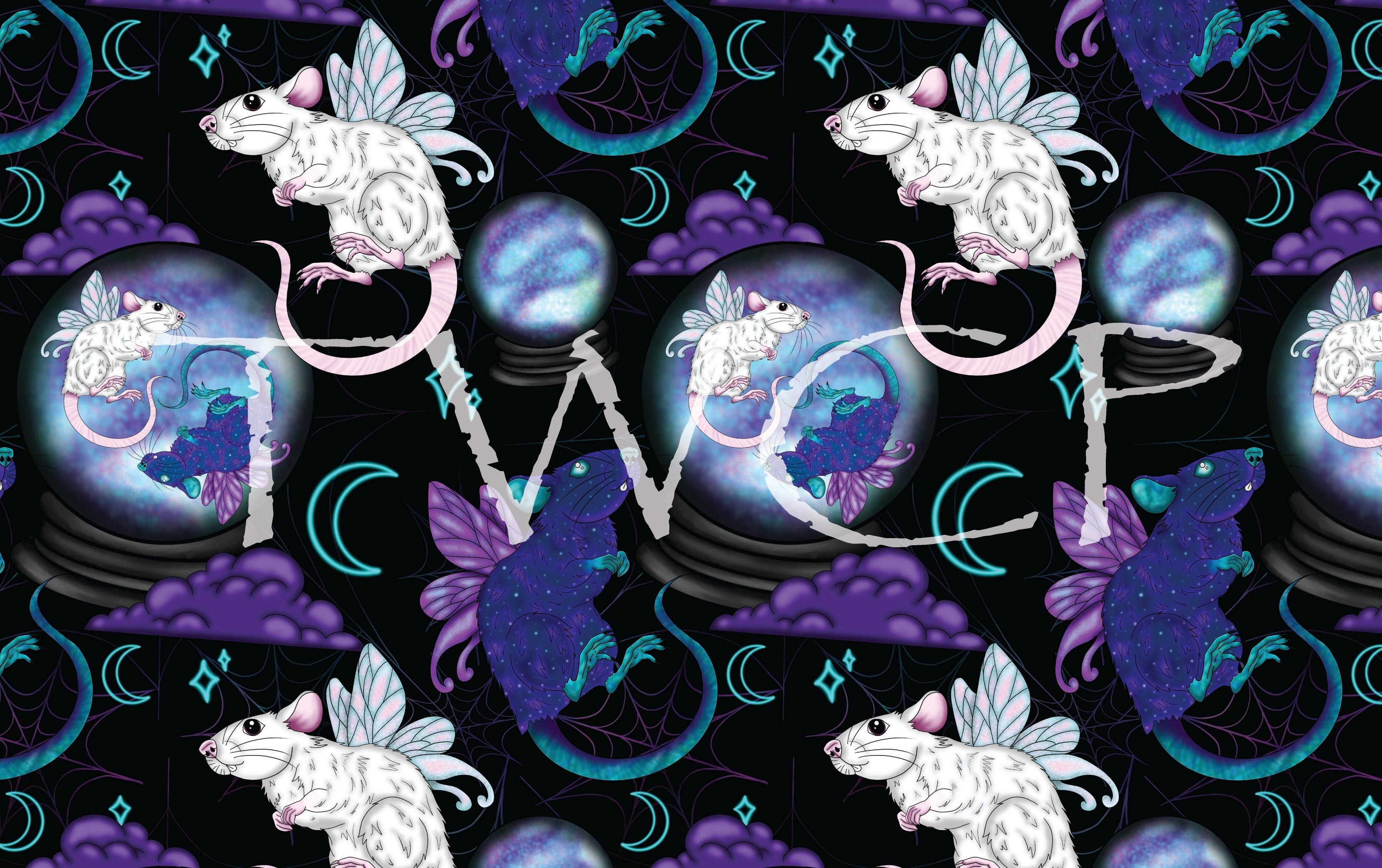 Cauldron & Quill - Yin and Yang Spiderwebs