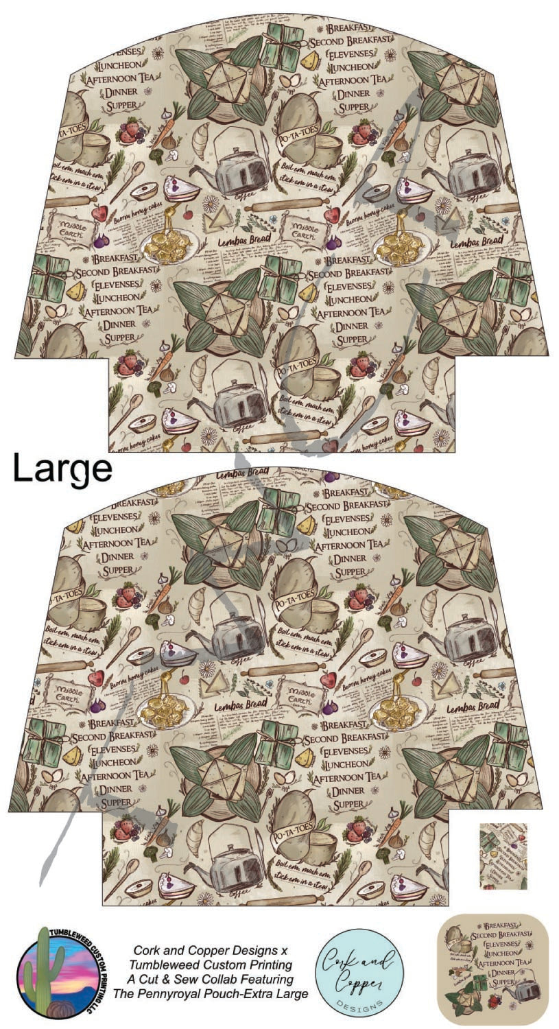 Cork & Copper Designs - The Pennyroyal Pouch - Fight for the Ring Foods