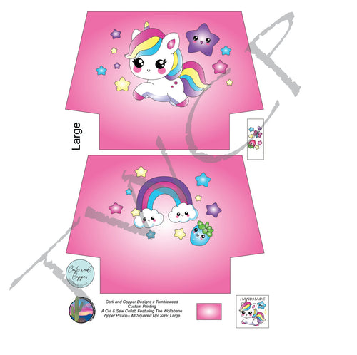 Cork & Copper Designs - The Wolfsbane Zipper Pouch - Cuties (C&CD Exclusive)