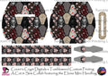 Coven's Crypt Digitals - Eloise Mini Handbag - Bookish Coffin Patchwork