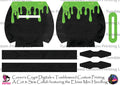 Coven's Crypt Digitals - Eloise Mini Handbag - Drip Cauldron Green