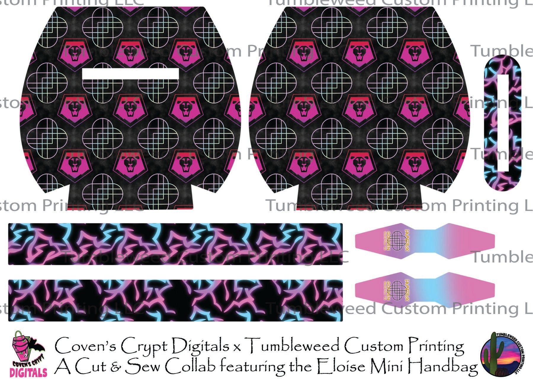 Coven's Crypt Digitals - Eloise Mini Handbag - KPDH