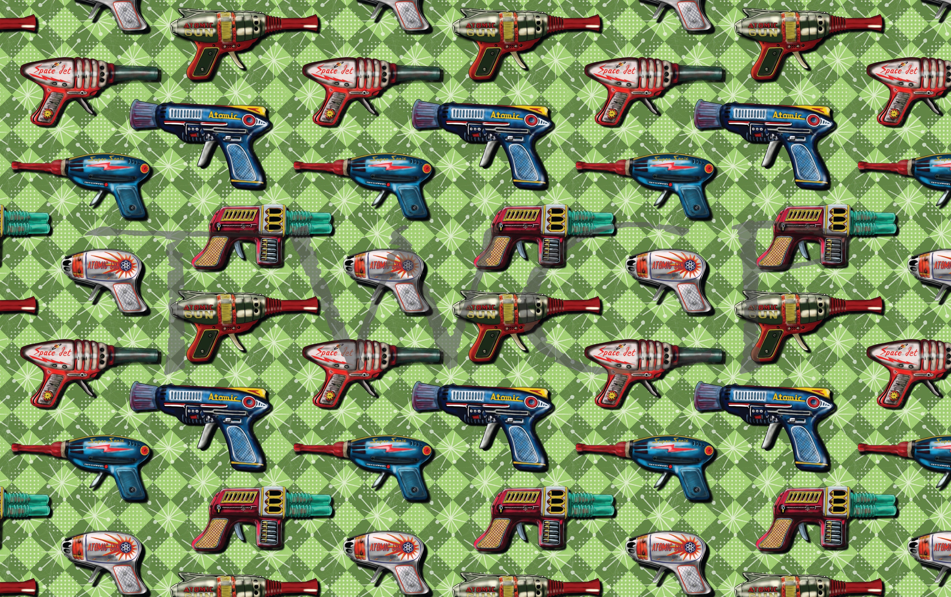 Ed's Imaginarium - Retro Guns