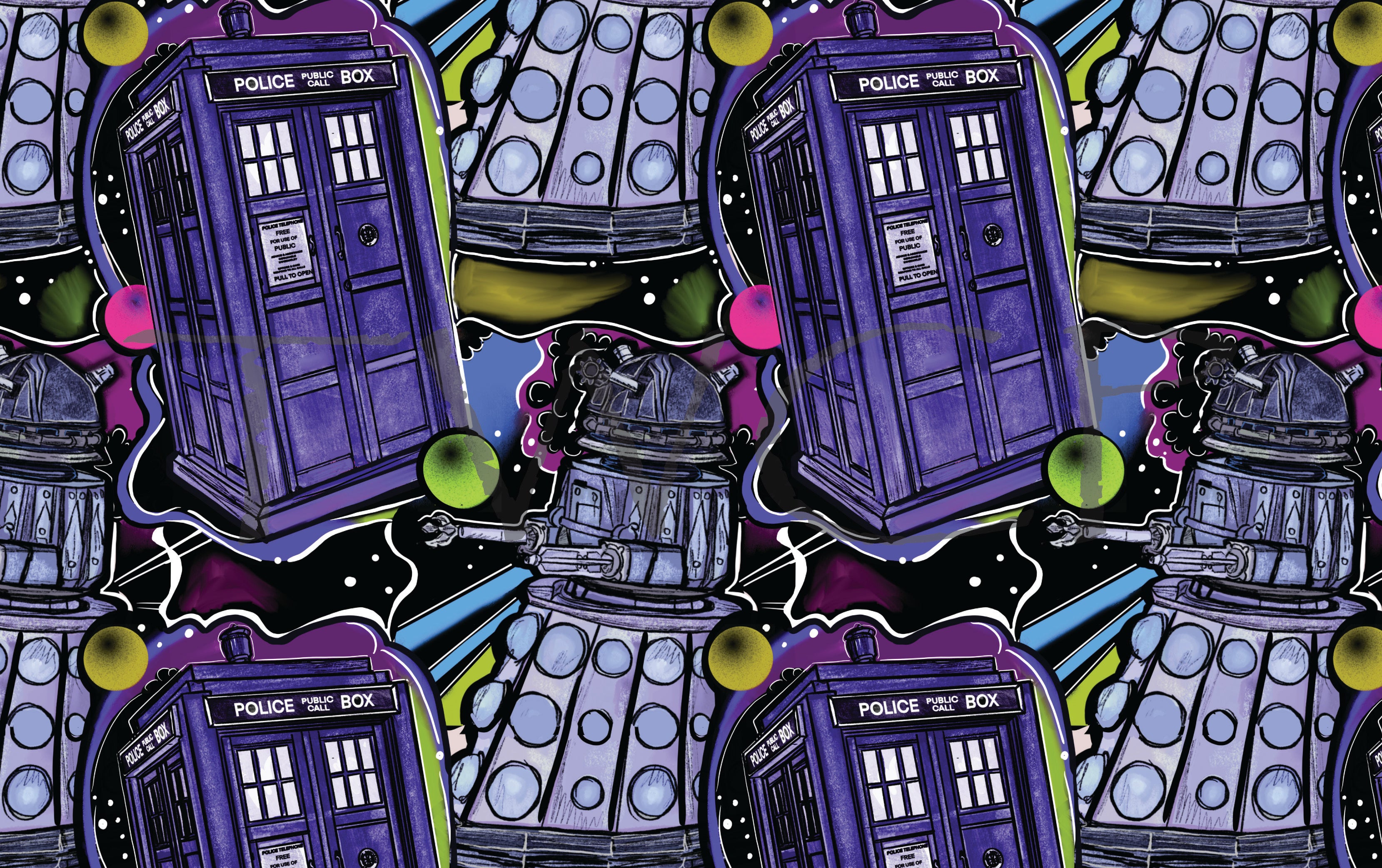 Inspired Design Illustrations - Dr Comic